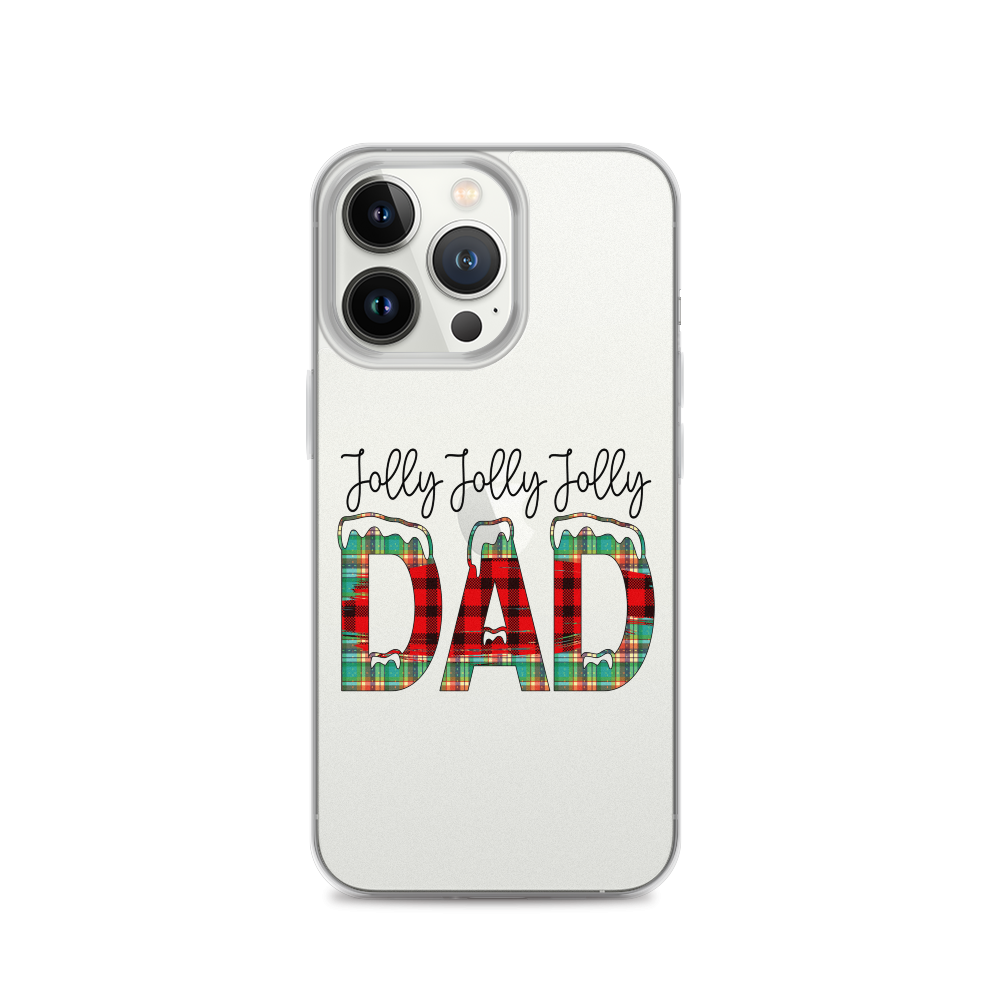 Jolly Jolly Jolly Dad Clear Case for iPhone®