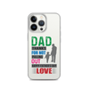 Dad Thanks For Not Pulling Out, Happy Father's Day, Love  Clear Case for iPhone®