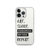 Eat, Sleep, Embarrass My Kids, Repeat Clear Case for iPhone®