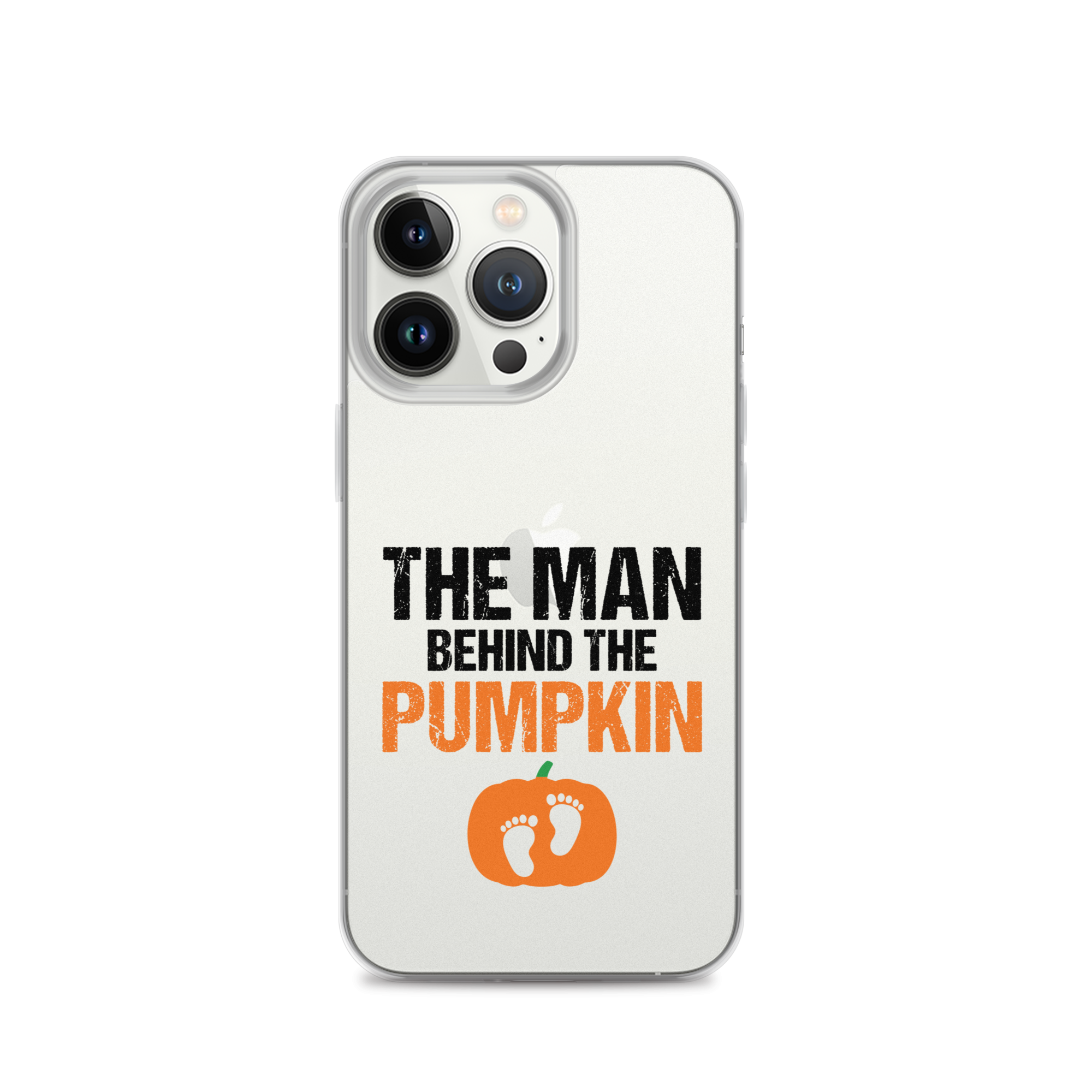 The Man Behind The Pumpkin Clear Case for iPhone®