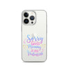 Sorry Girls Mommy Is My Valentine Clear Case for iPhone®