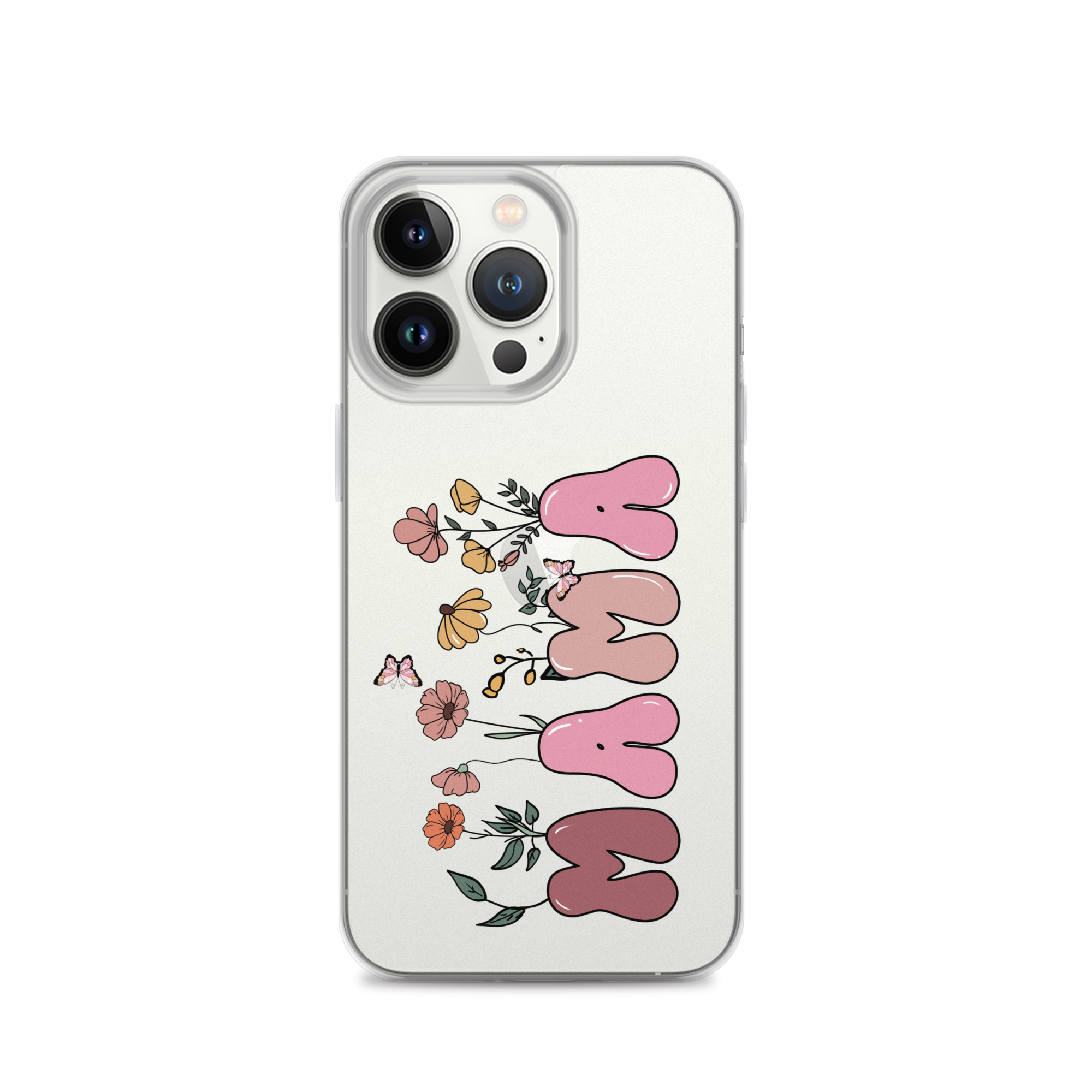 Floral Mama Clear Case for iPhone®