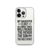 My Daughter Is Only Allowed Three Male Friends: The Father, The Son And The Holy Spirit Clear Case for iPhone®