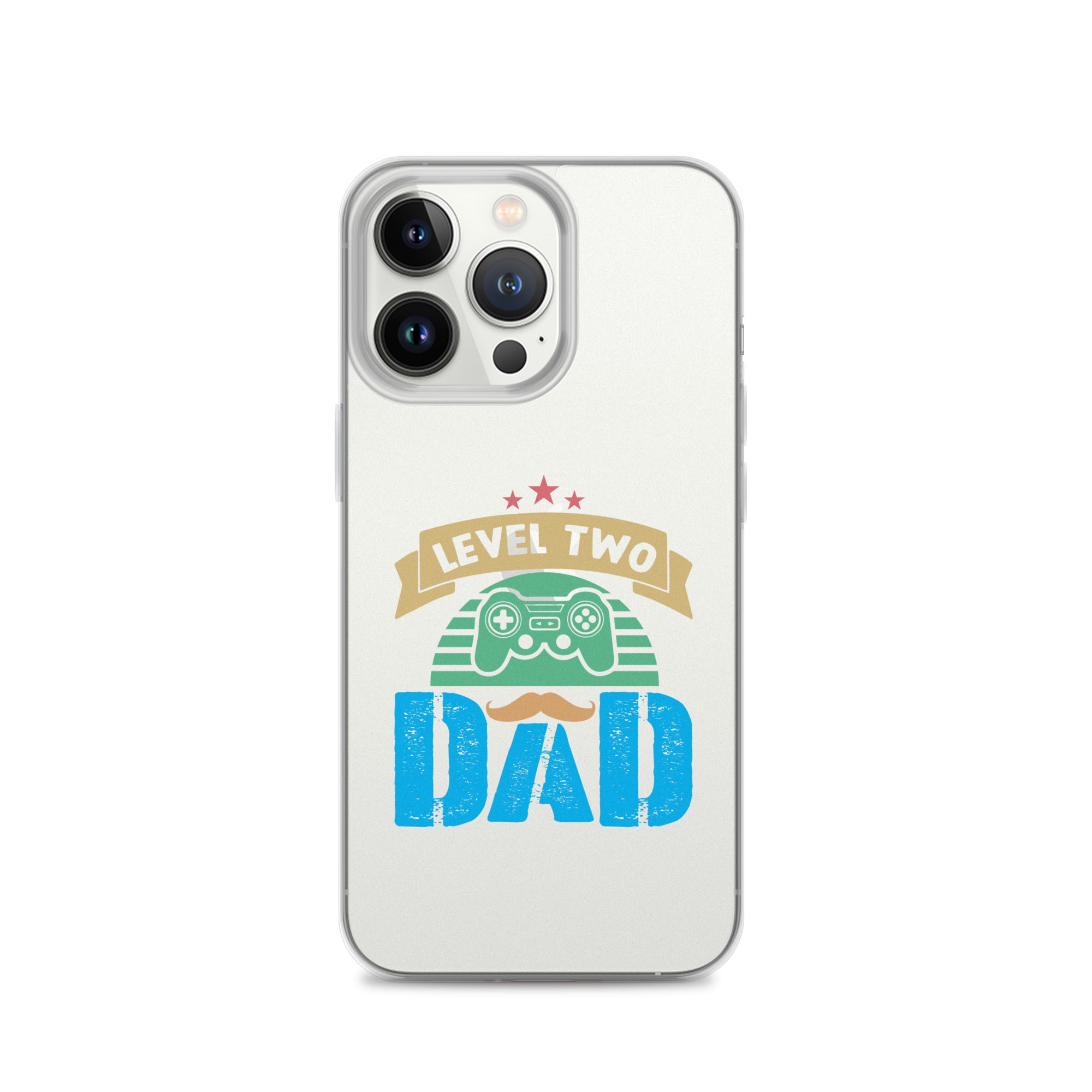 Level Two Dad Clear Case for iPhone®