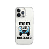 Mom Level Unlocked Clear Case for iPhone®