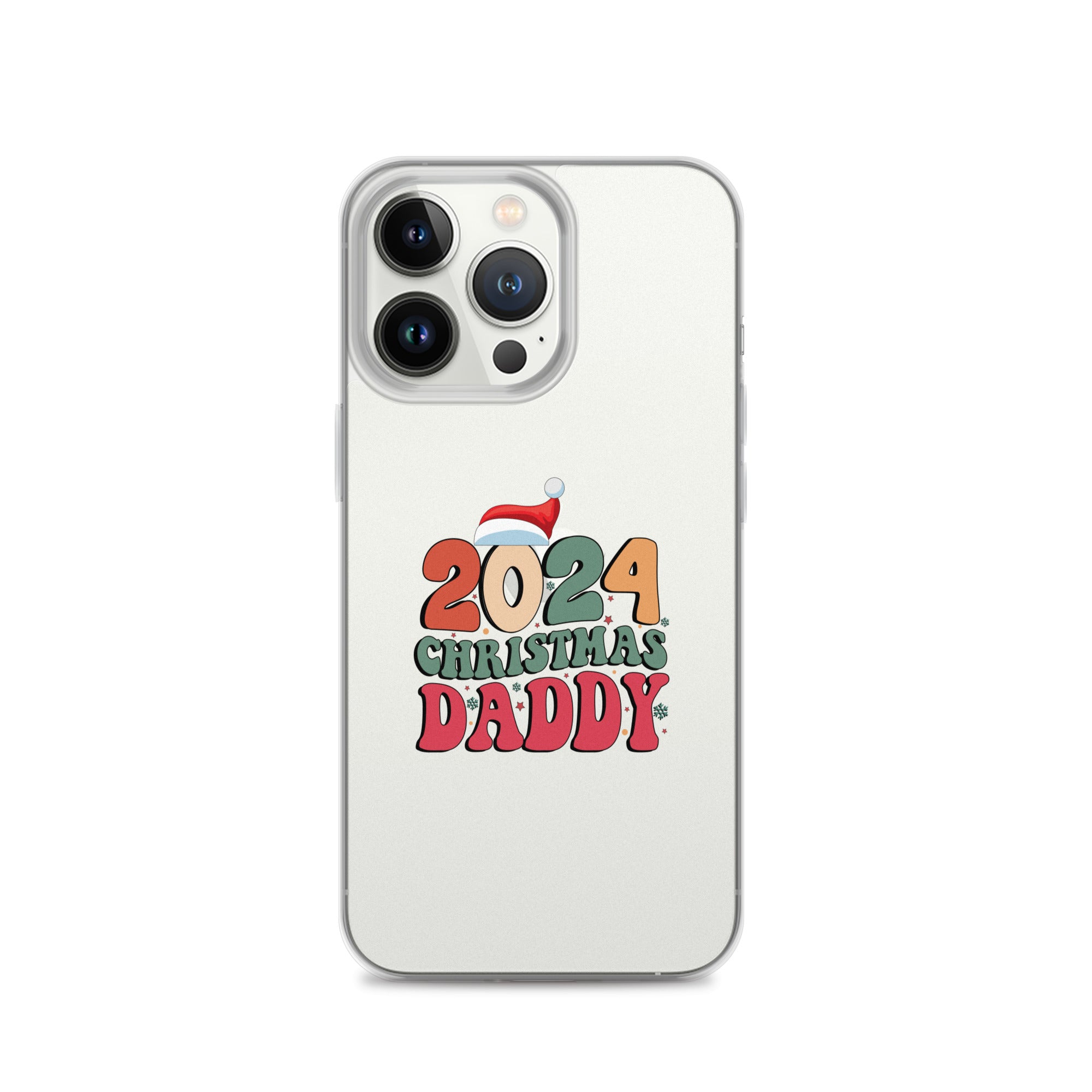 2024 Christmas Daddy Clear Case for iPhone®