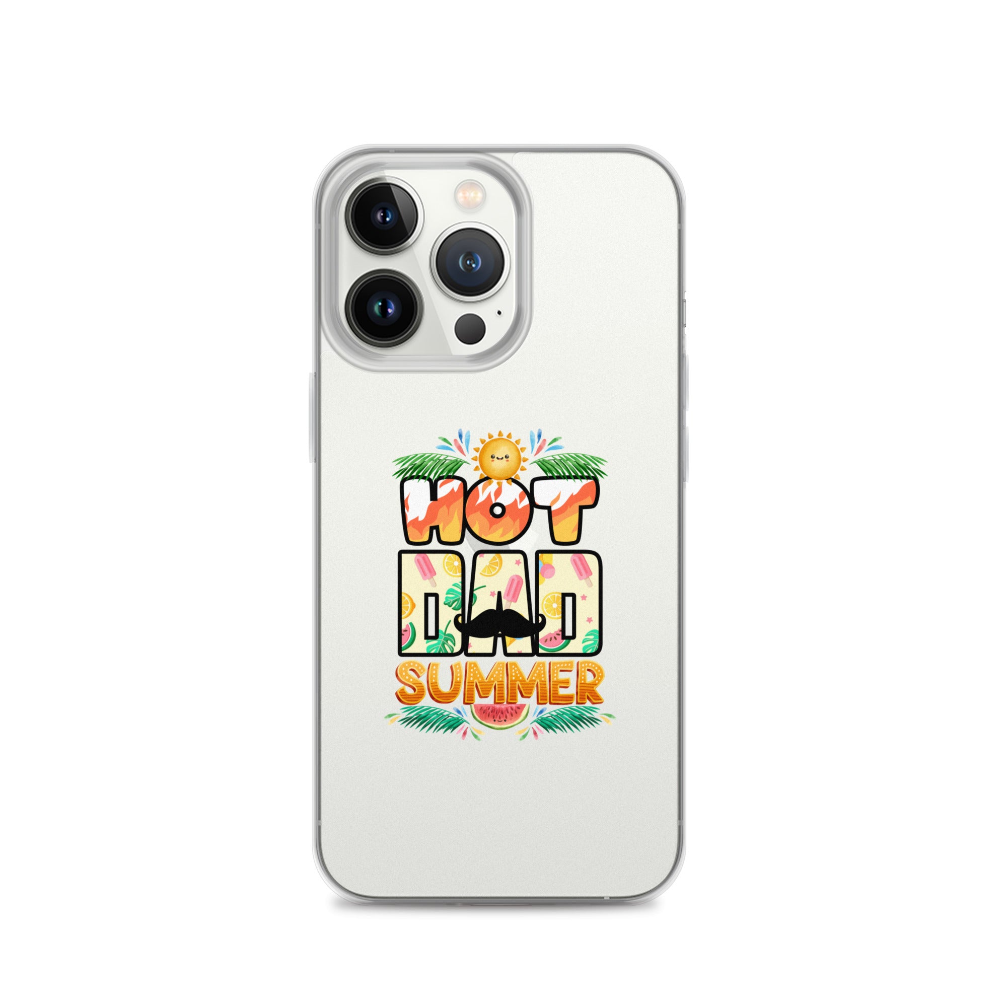 Hot Dad Summer Clear Case for iPhone®