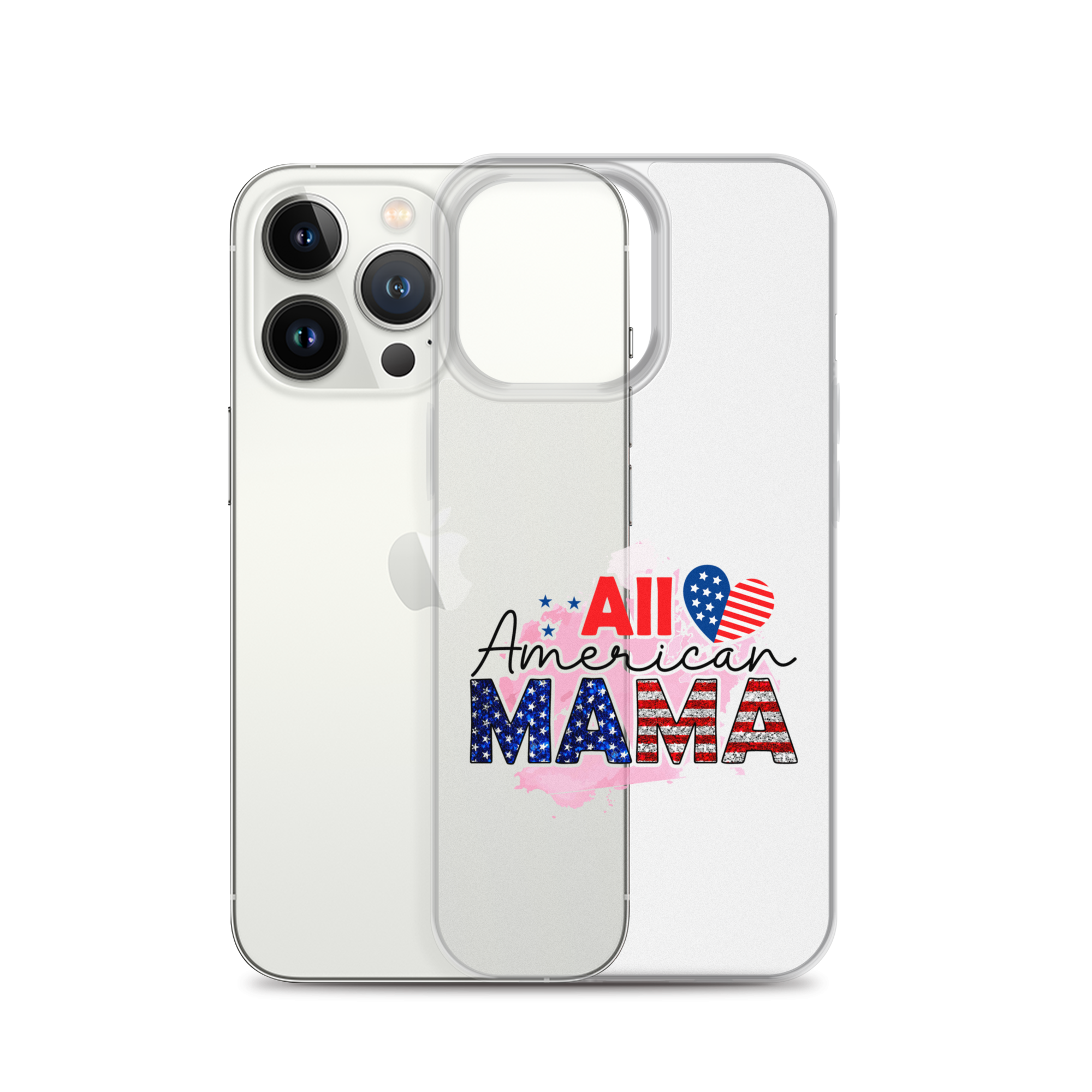 All American Mama Clear Case for iPhone®