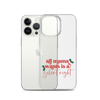 All Mama Wants Is A Silent Night Clear Case for iPhone®