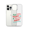 All Mama Wants Is A Silent Night Clear Case for iPhone®