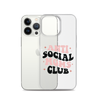 Anti Social Moms Club Clear Case for iPhone®