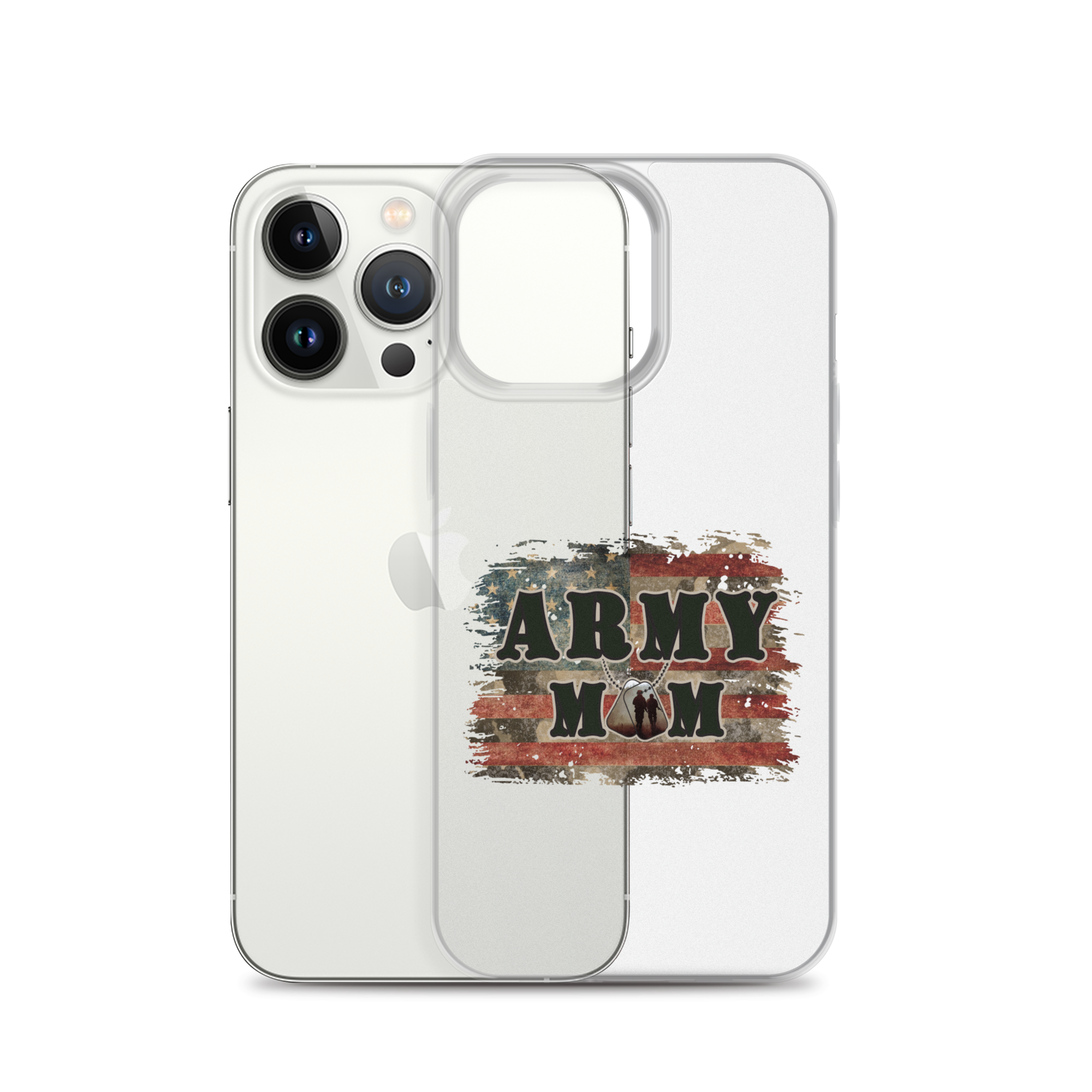 Army Mom Clear Case for iPhone®