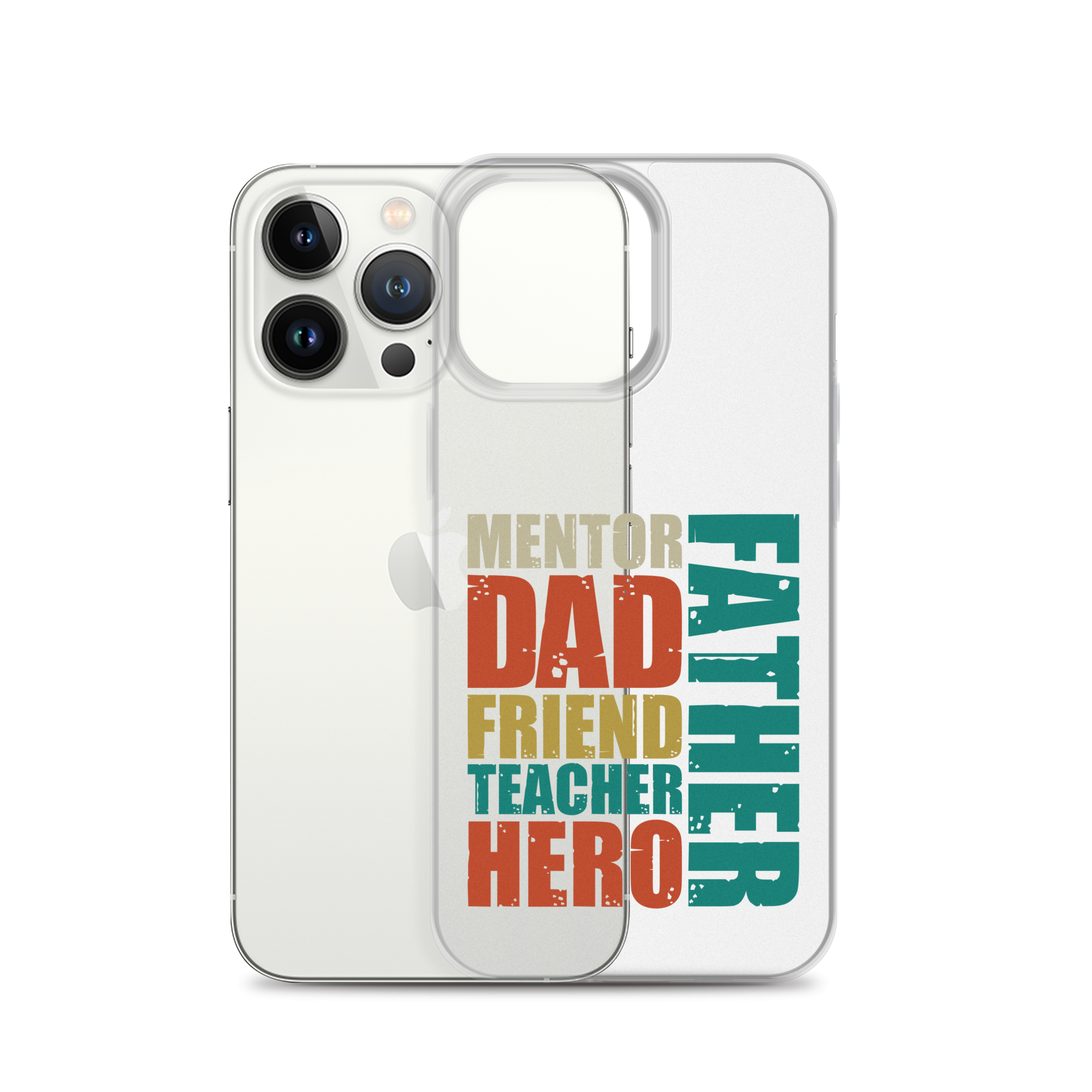 Mentor Dad Friend Teacher Father Clear Case for iPhone®