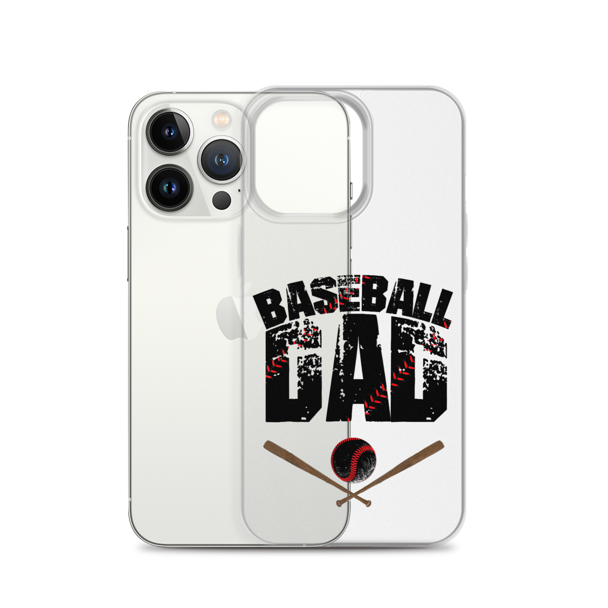 Baseball Dad Clear Case for iPhone®