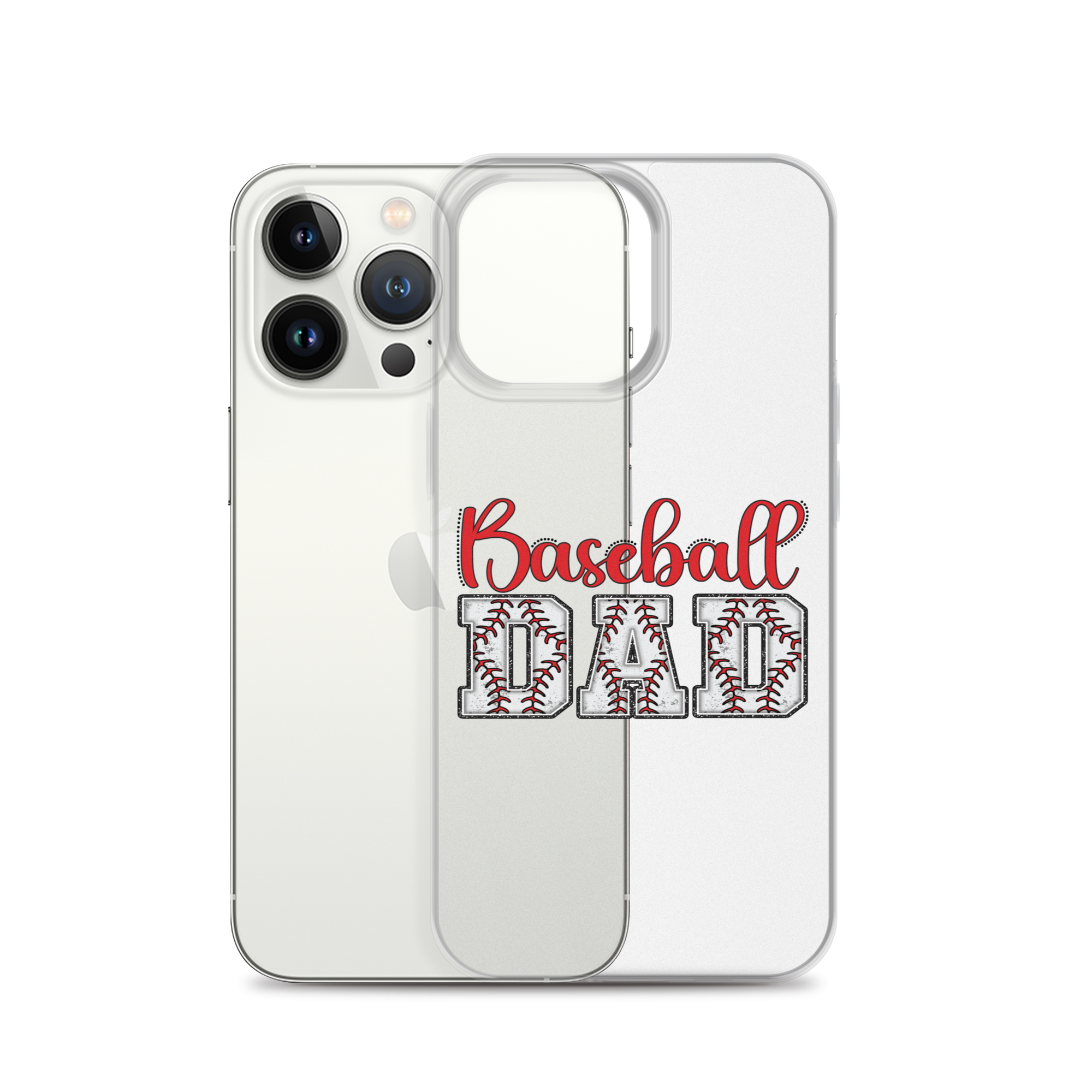 Baseball Dad Clear Case for iPhone®