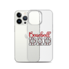 Baseball Dad Clear Case for iPhone®