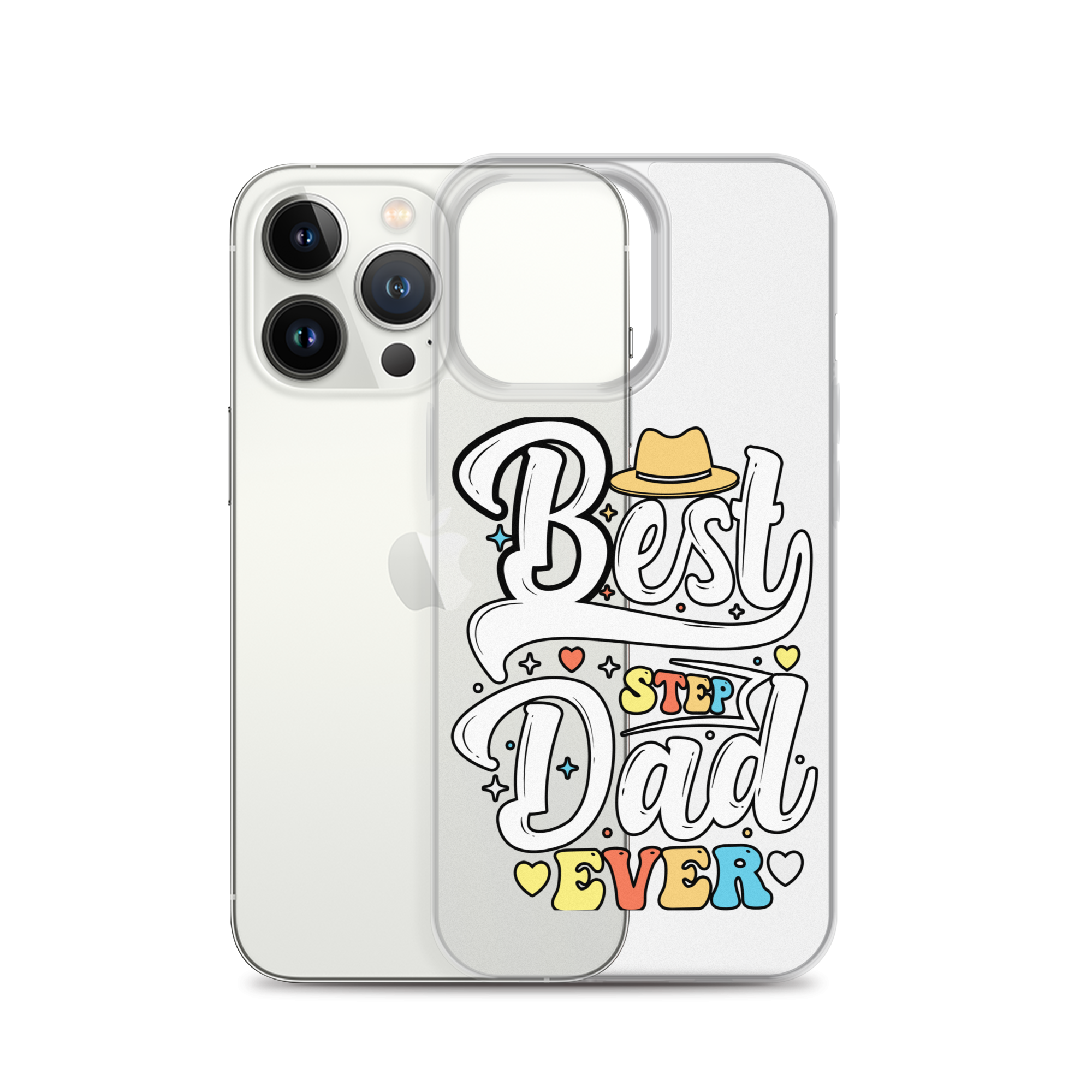 Best Step Dad Ever Clear Case for iPhone®