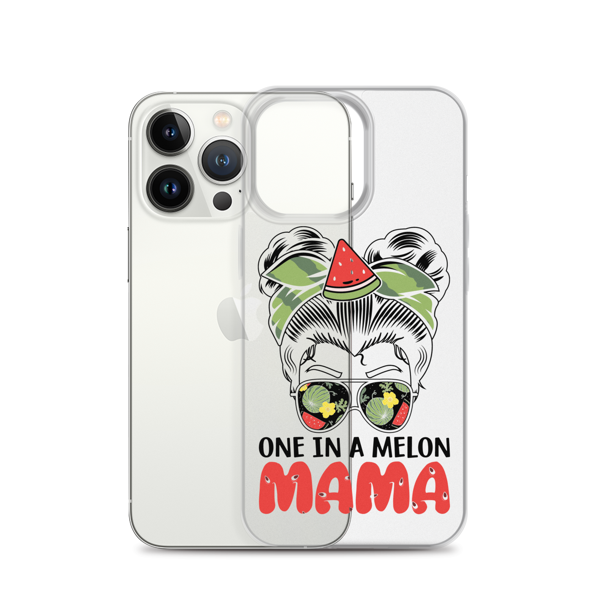 One In A Melon Mama Clear Case for iPhone®