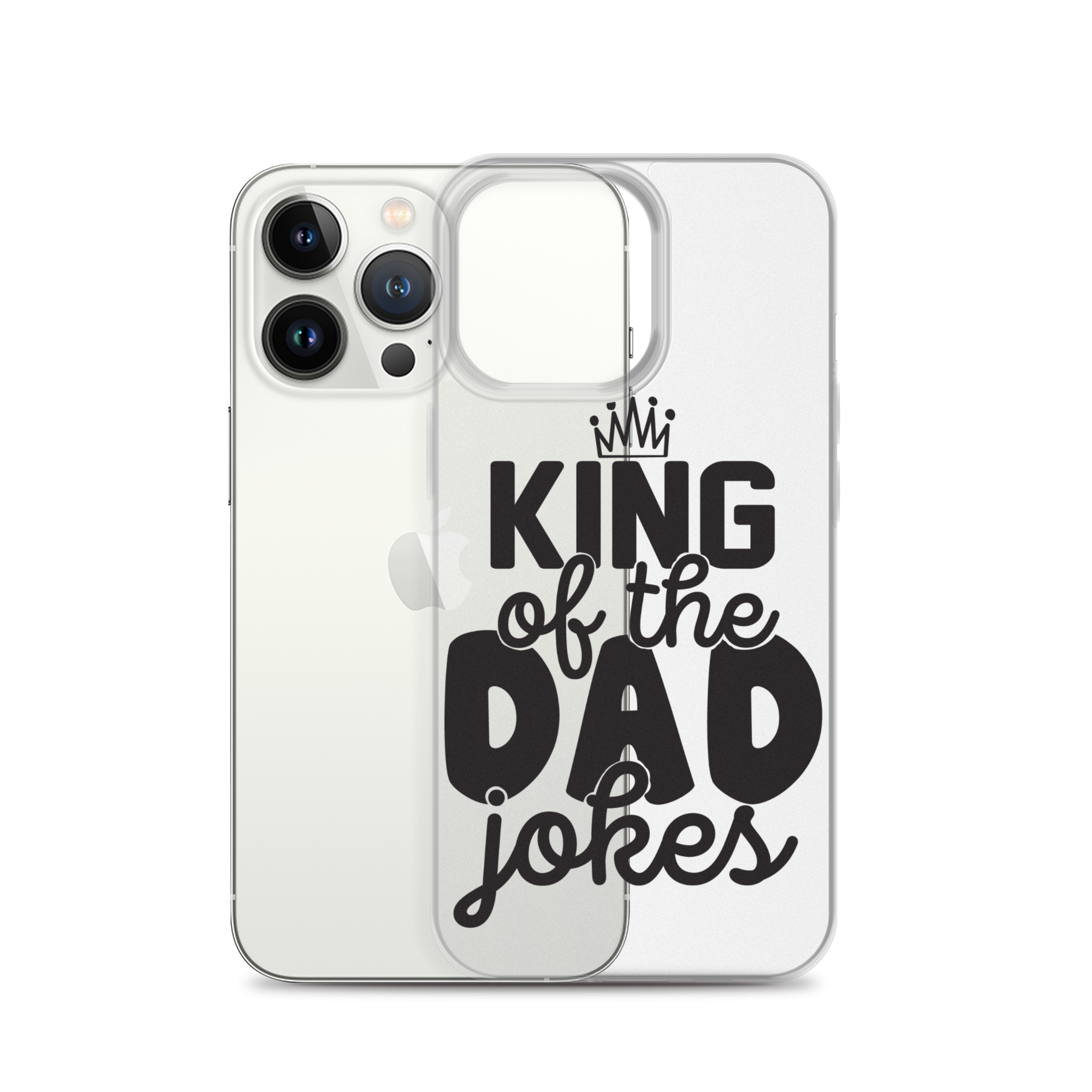 King Of The Dad Jokes Clear Case for iPhone®