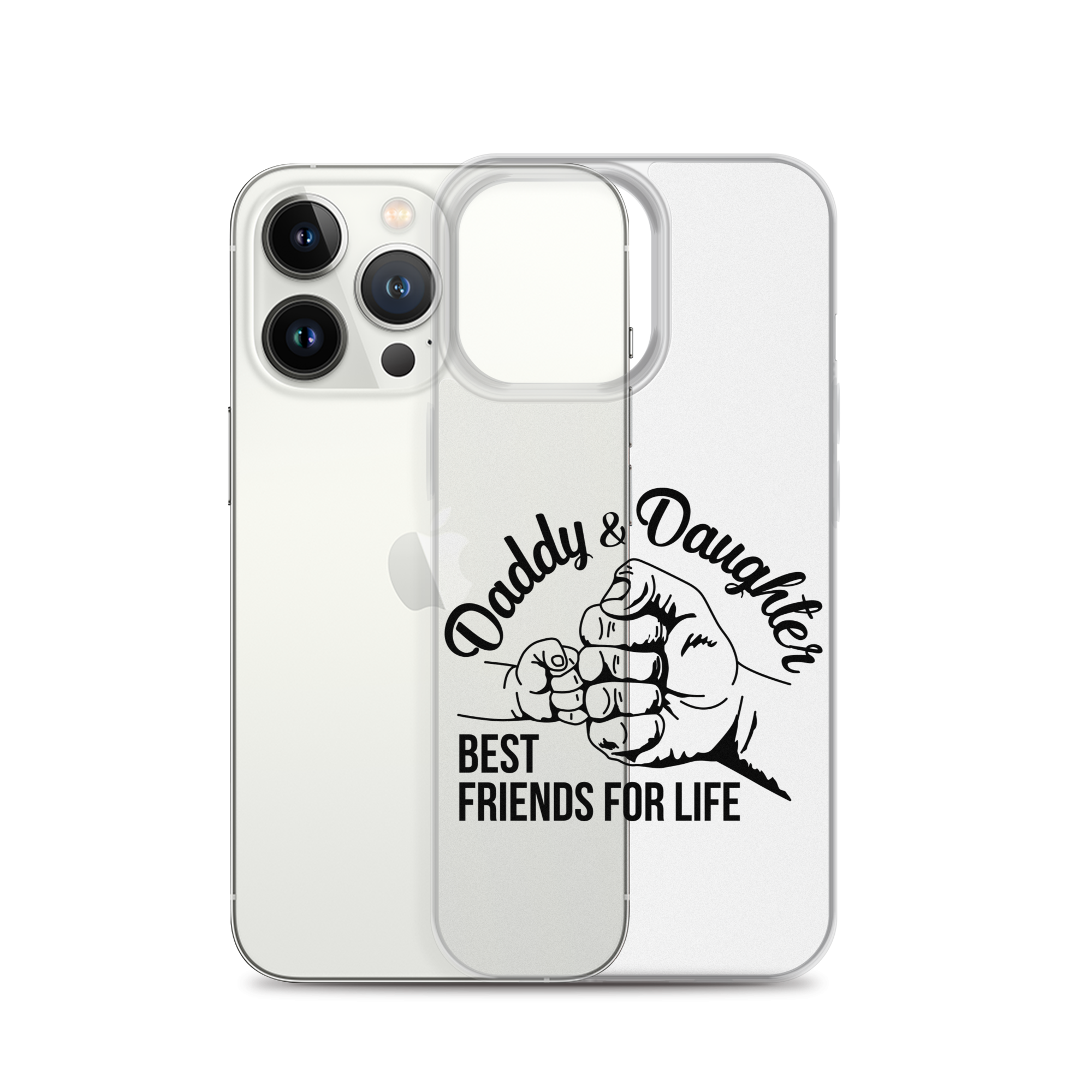 Daddy & Daughter Best Friends For Life Clear Case for iPhone®