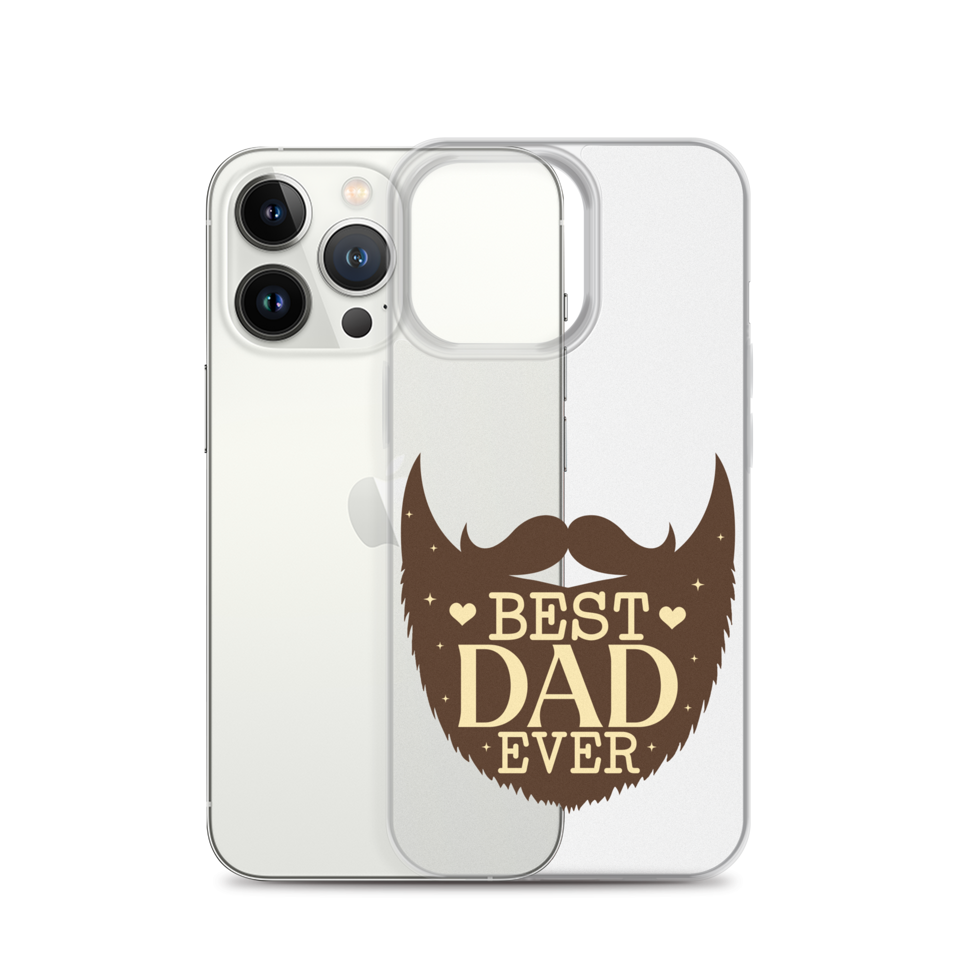 Best Dad Ever Clear Case for iPhone®