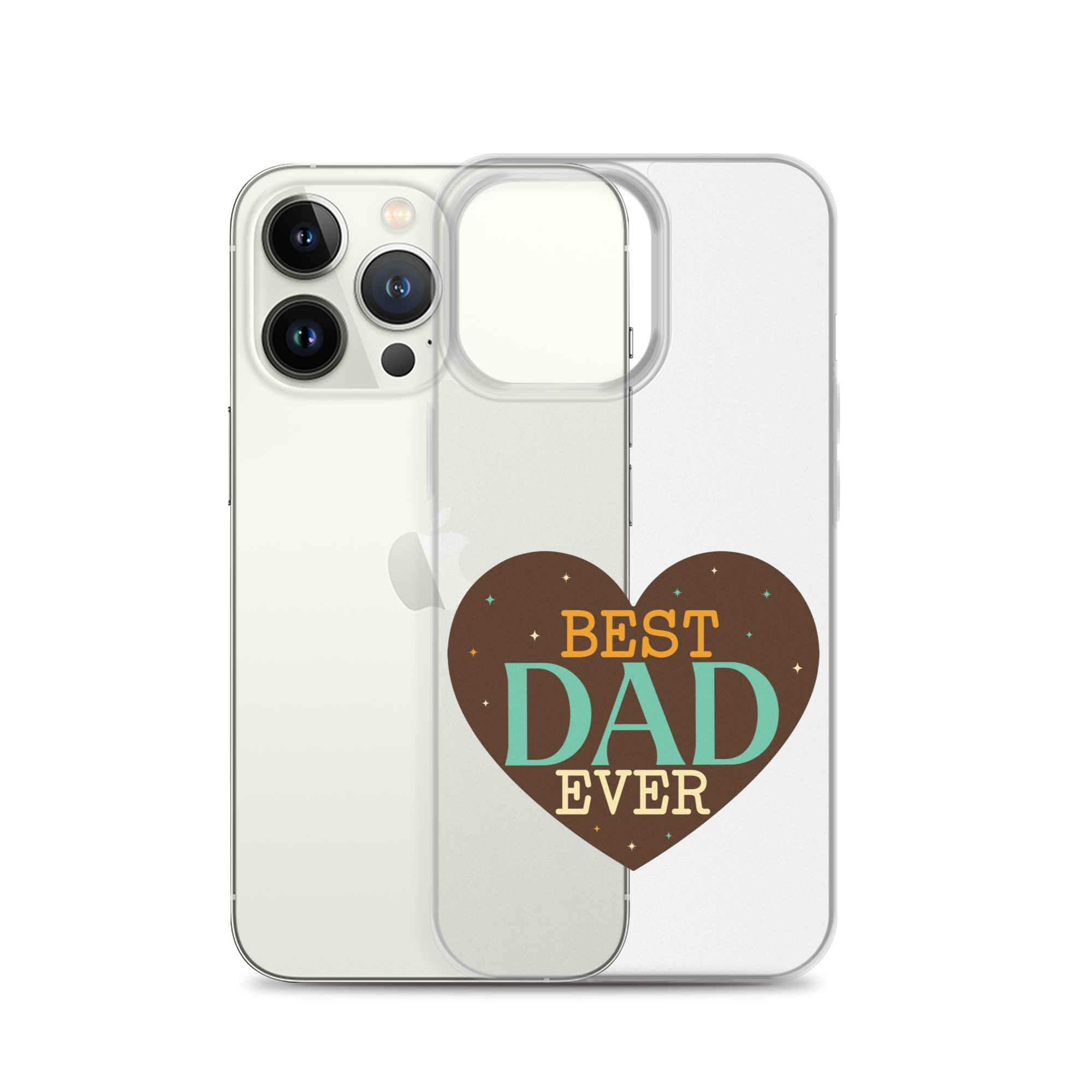 Best Dad Ever Clear Case for iPhone®