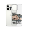 Being Dad Is An Honor Being Papa Is Priceless Clear Case for iPhone®