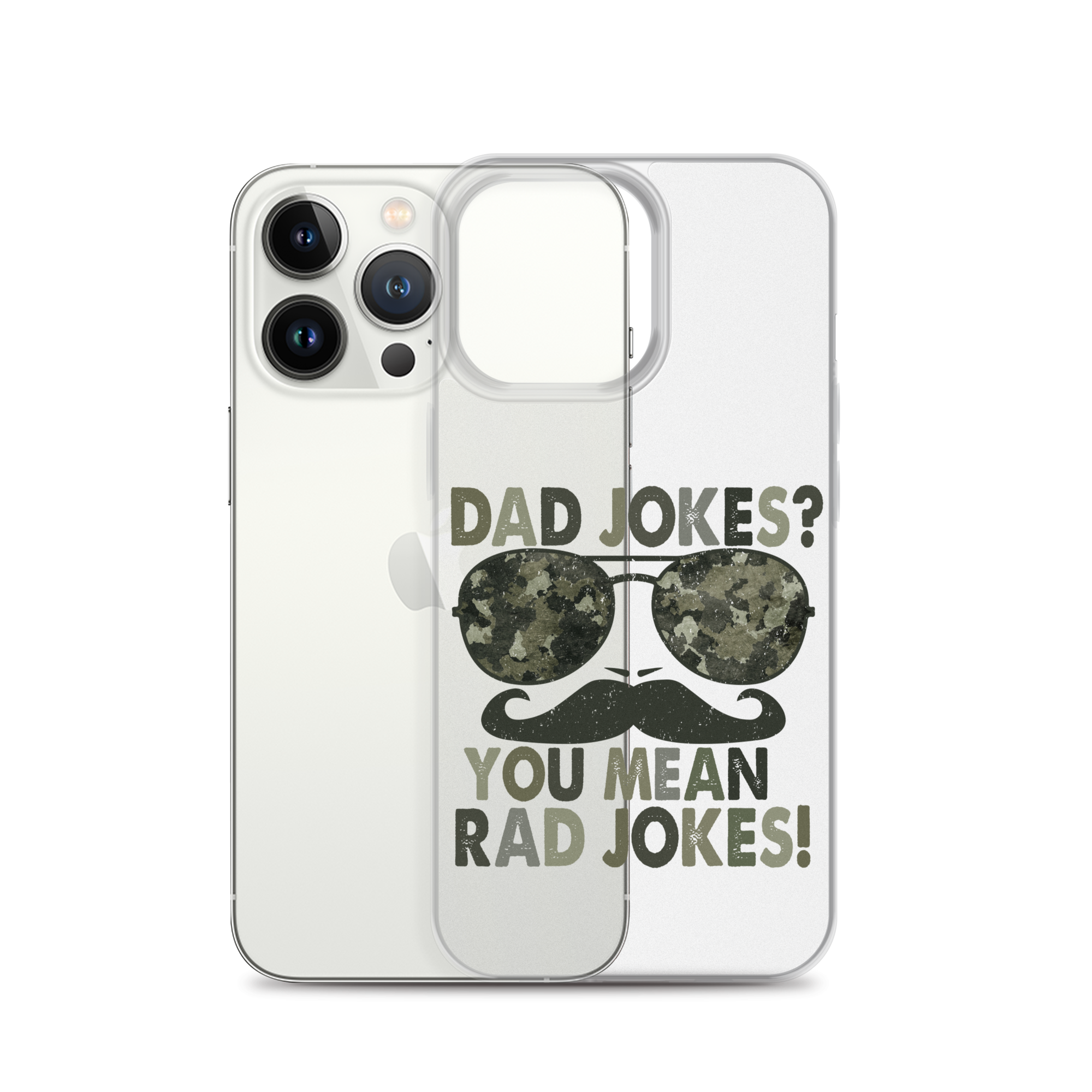 Dad Jokes? You Mean Rad Jokes Clear Case for iPhone®