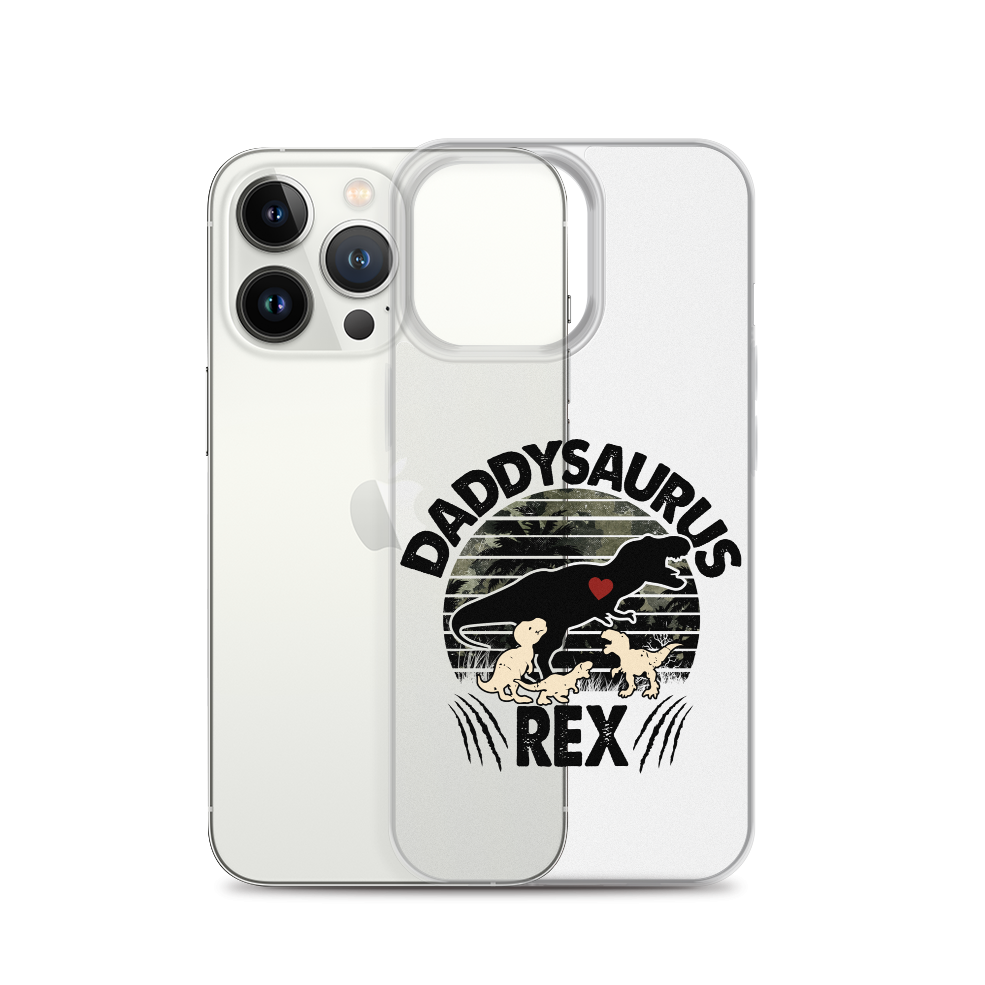 Daddysaurus Rex Clear Case for iPhone®