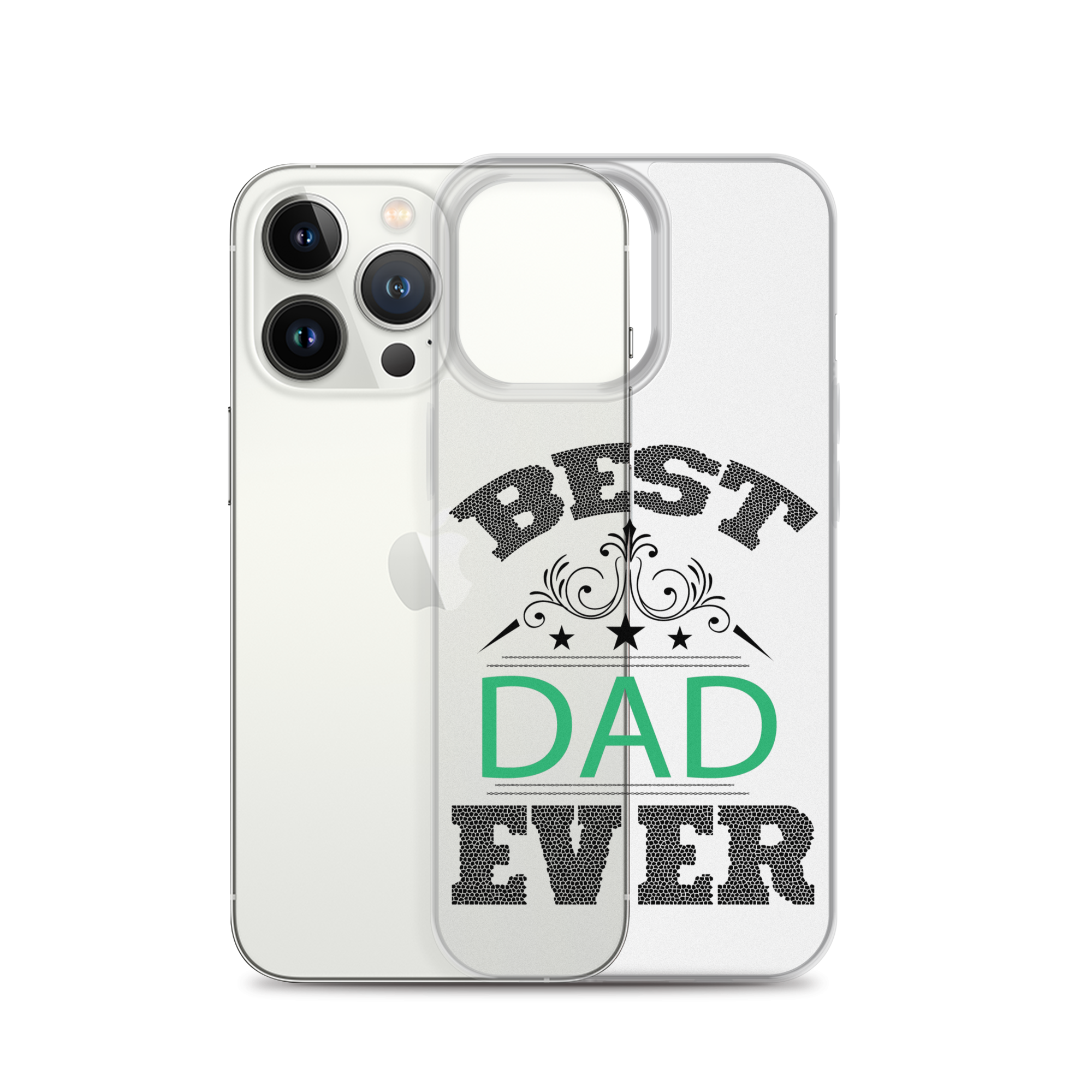 Best Dad Ever Clear Case for iPhone®