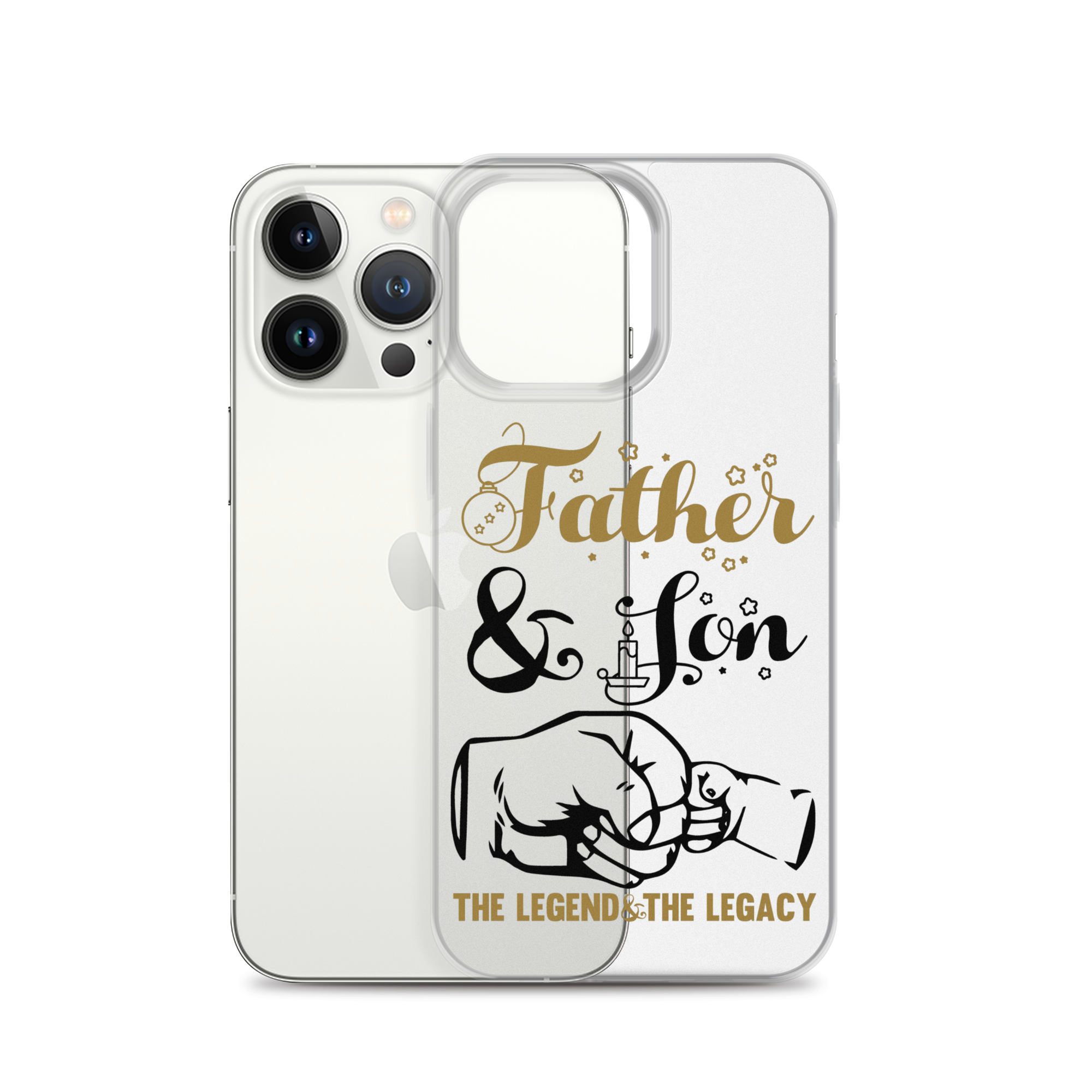 Father And Son The Legend And The Legacy Clear Case for iPhone®