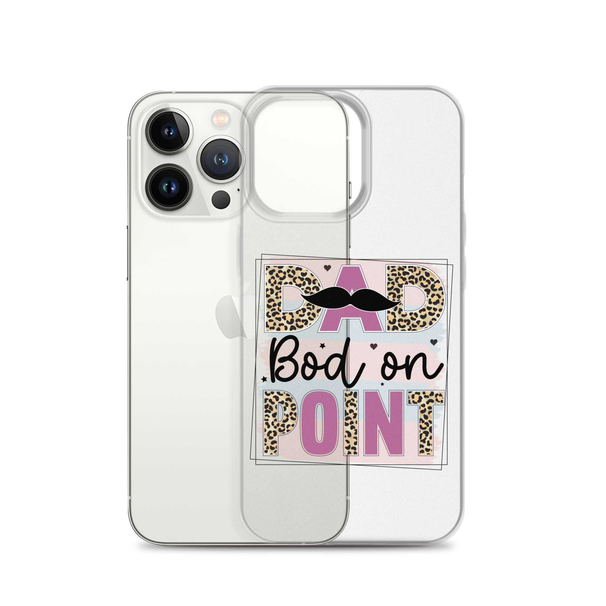 Dad Bod On Point Clear Case for iPhone®