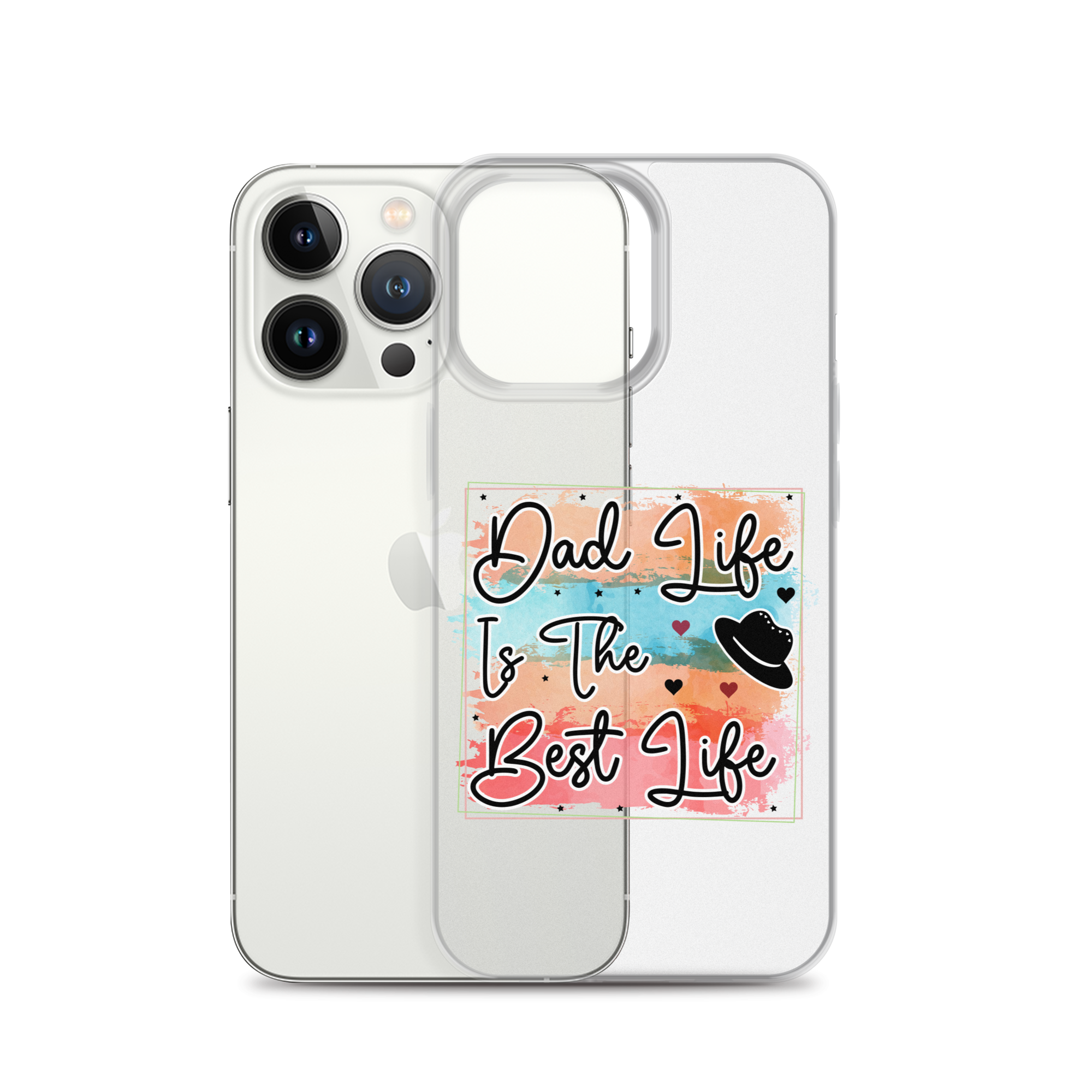 Dad Life Is The Best Life Clear Case for iPhone®