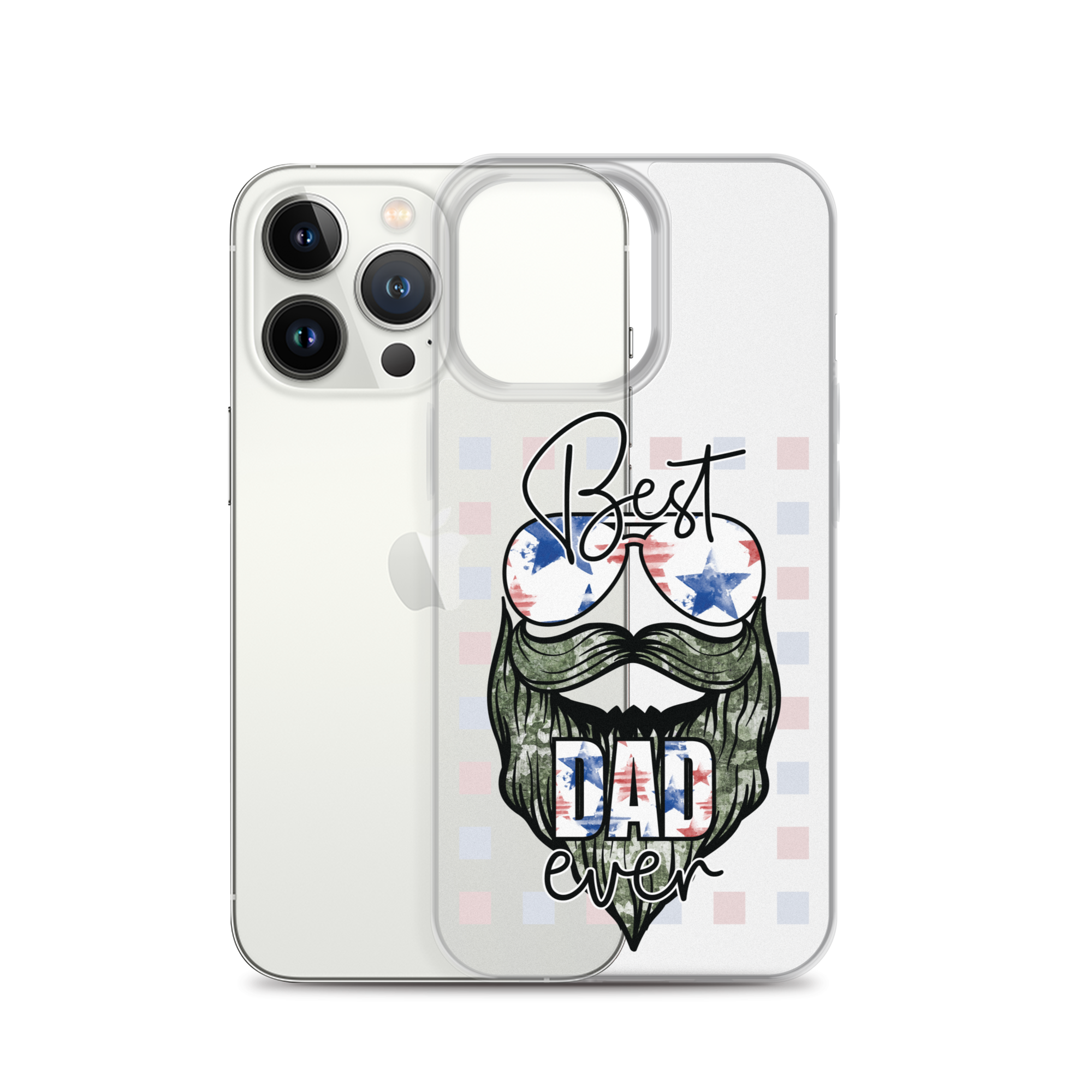 Best Dad Ever Clear Case for iPhone®