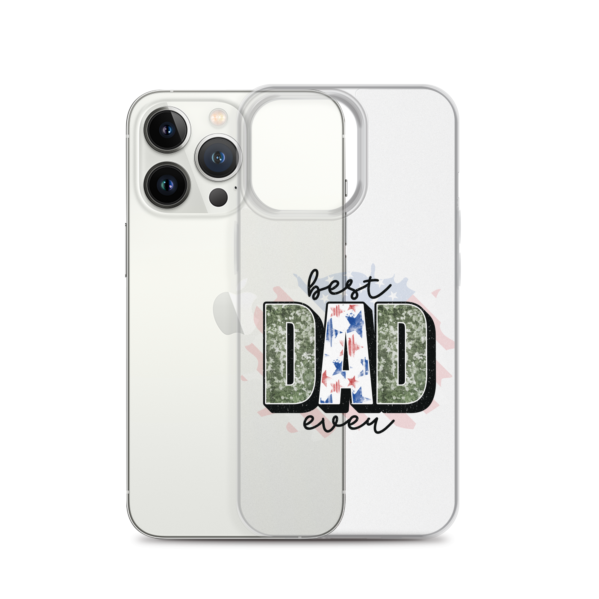 Best Dad Ever Clear Case for iPhone®