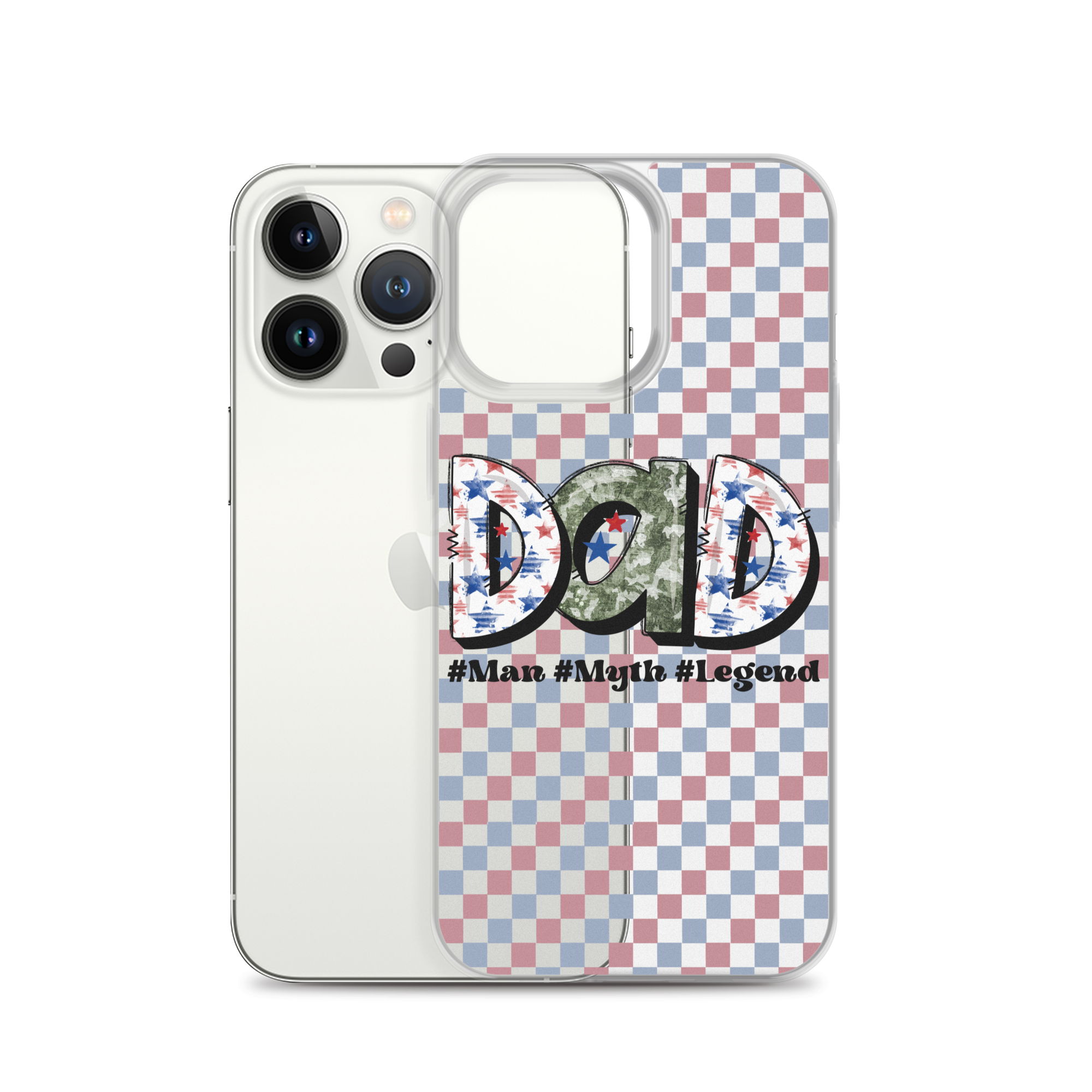 Dad #Man #Myth #Legend Clear Case for iPhone®