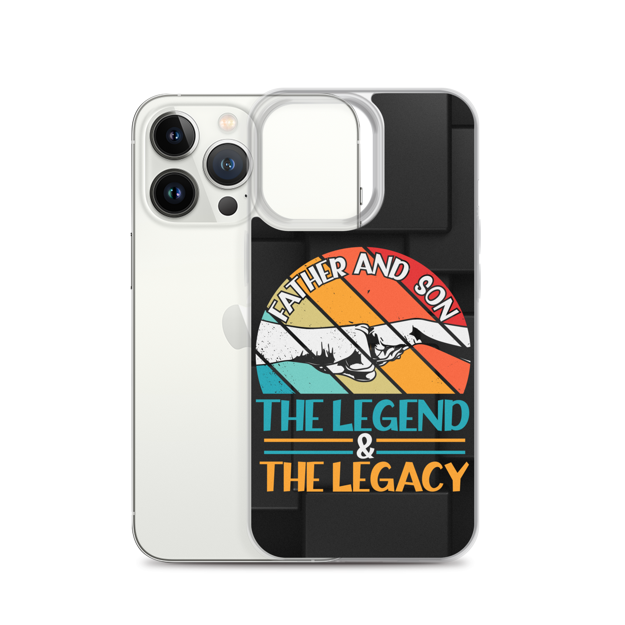 Father And Son The Legend And The Legacy Clear Case for iPhone®