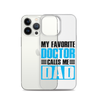 Mer Dad Don't Mess With My Mermaid Clear Case for iPhone®