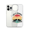 Papa Like A Grandpa Only Cooler Clear Case for iPhone®