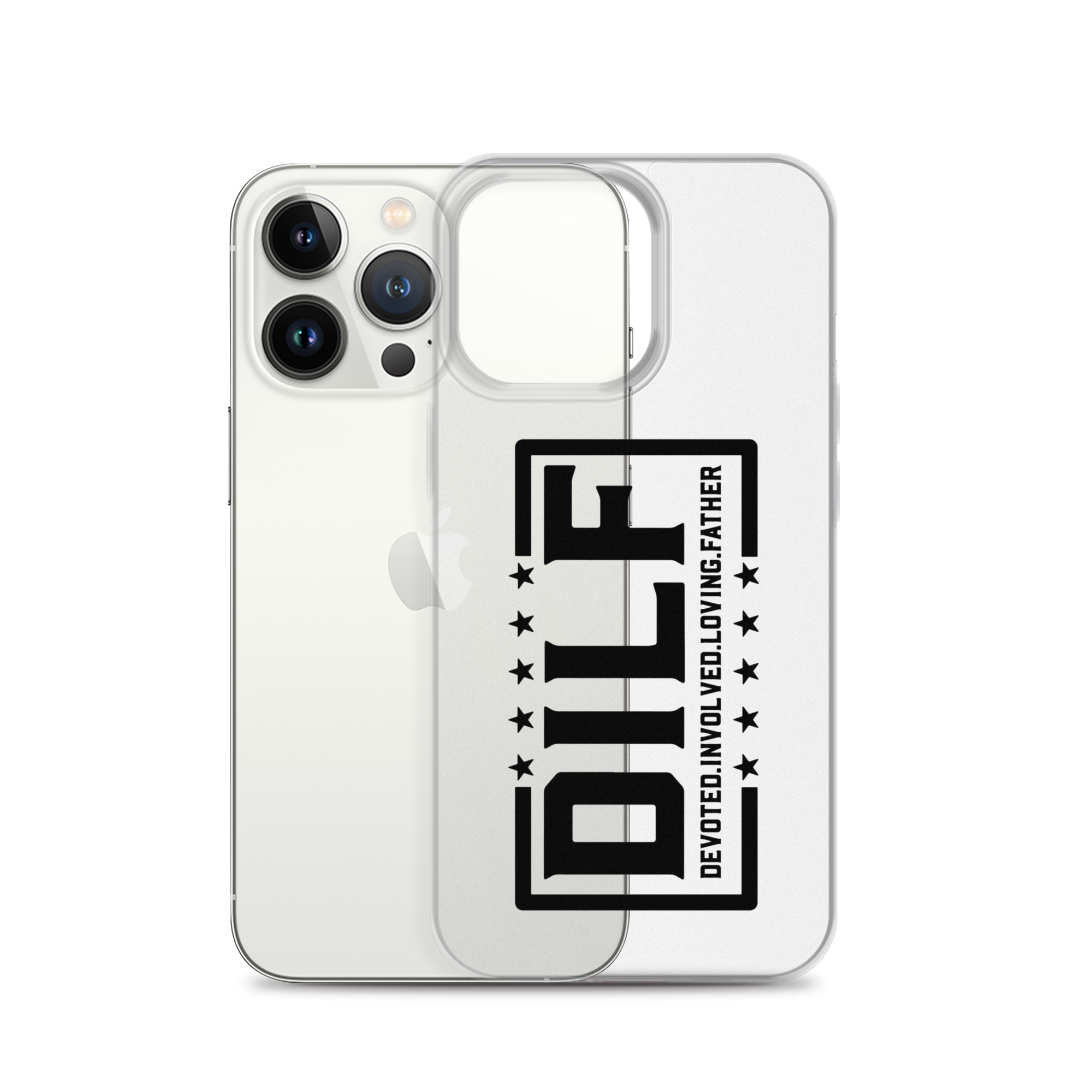 Dilf Devoted, Involved, Loving, Father Clear Case for iPhone®