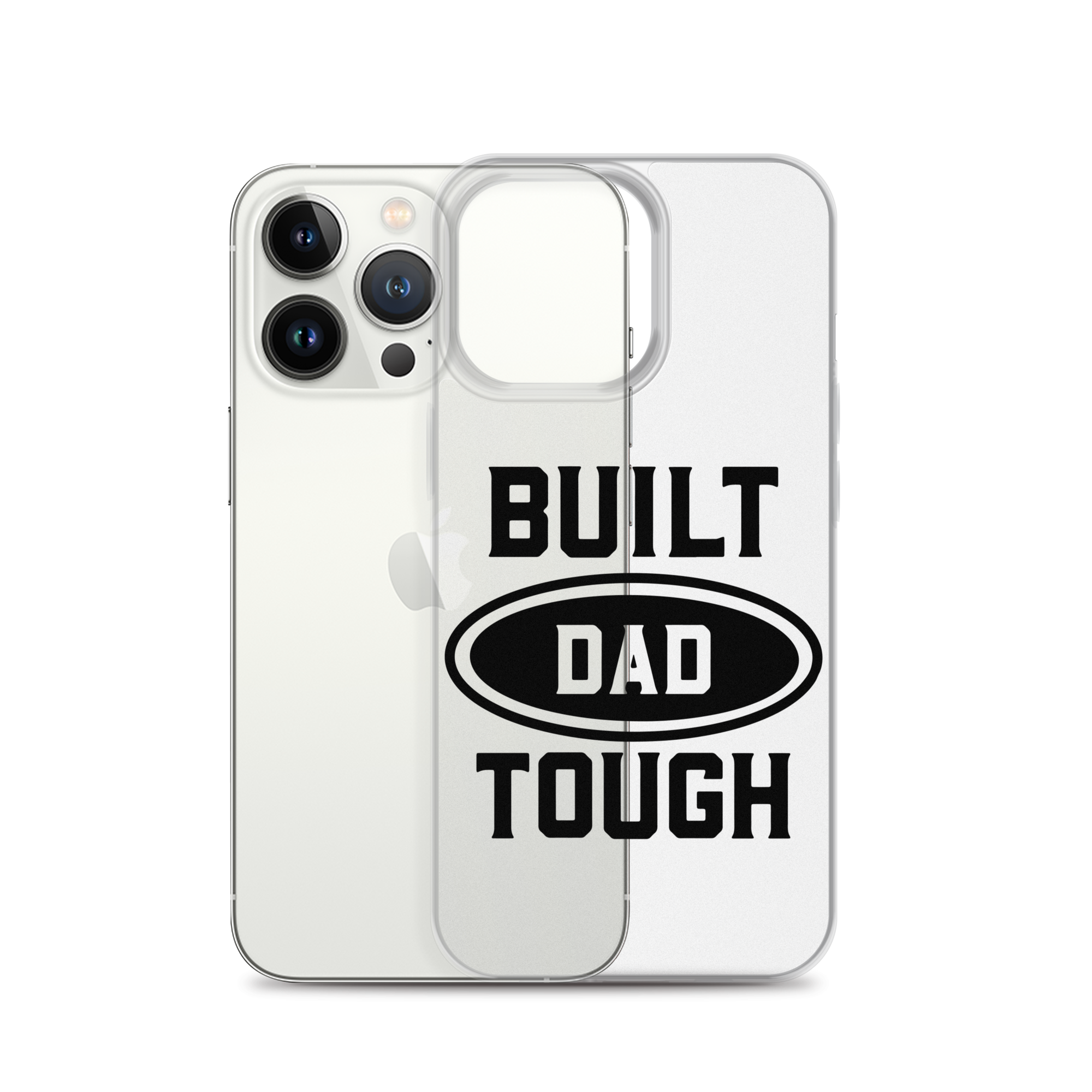 Built Dad Tough Clear Case for iPhone®