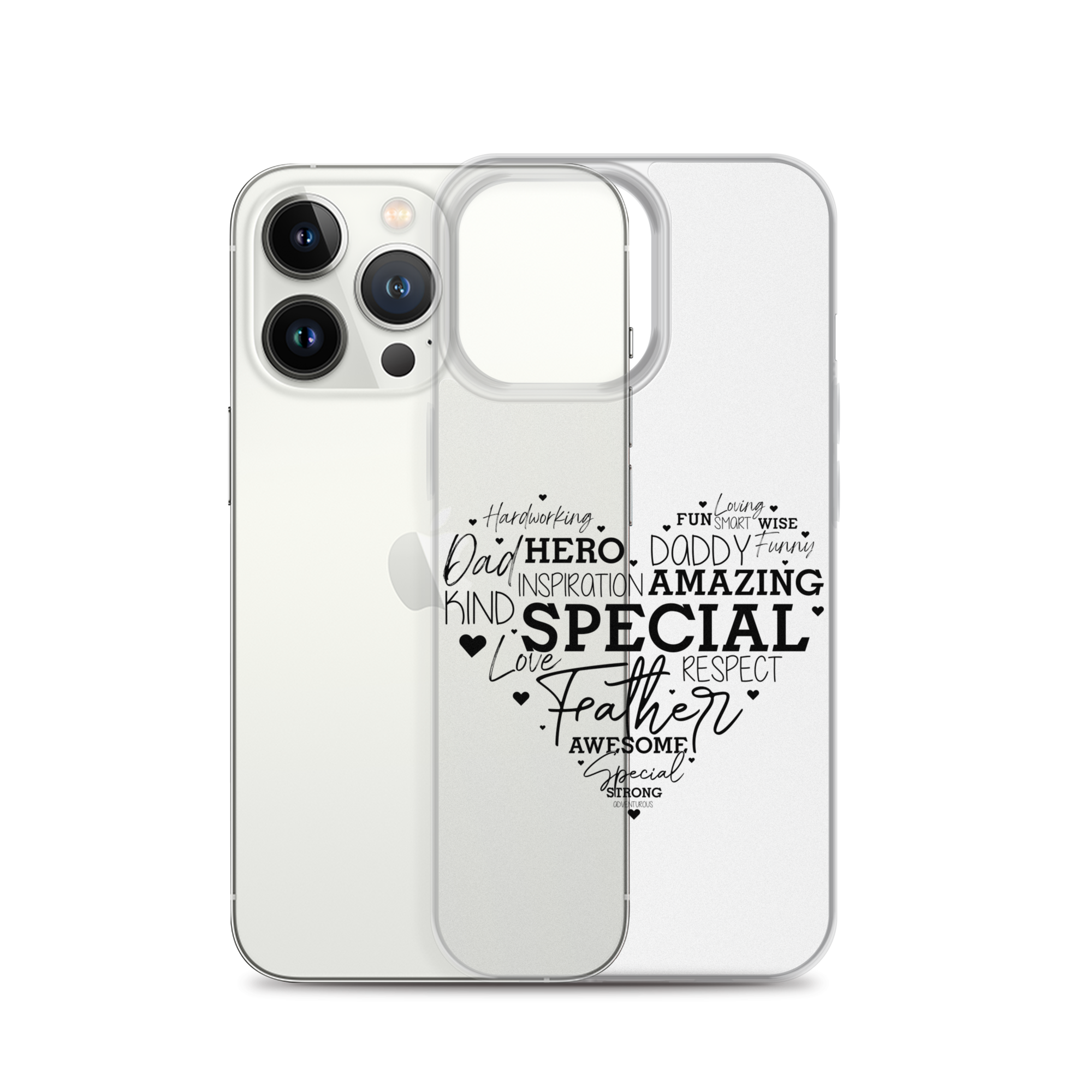 Father Special Hero Amazing Clear Case for iPhone®