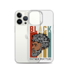 Black Father Matters Clear Case for iPhone®