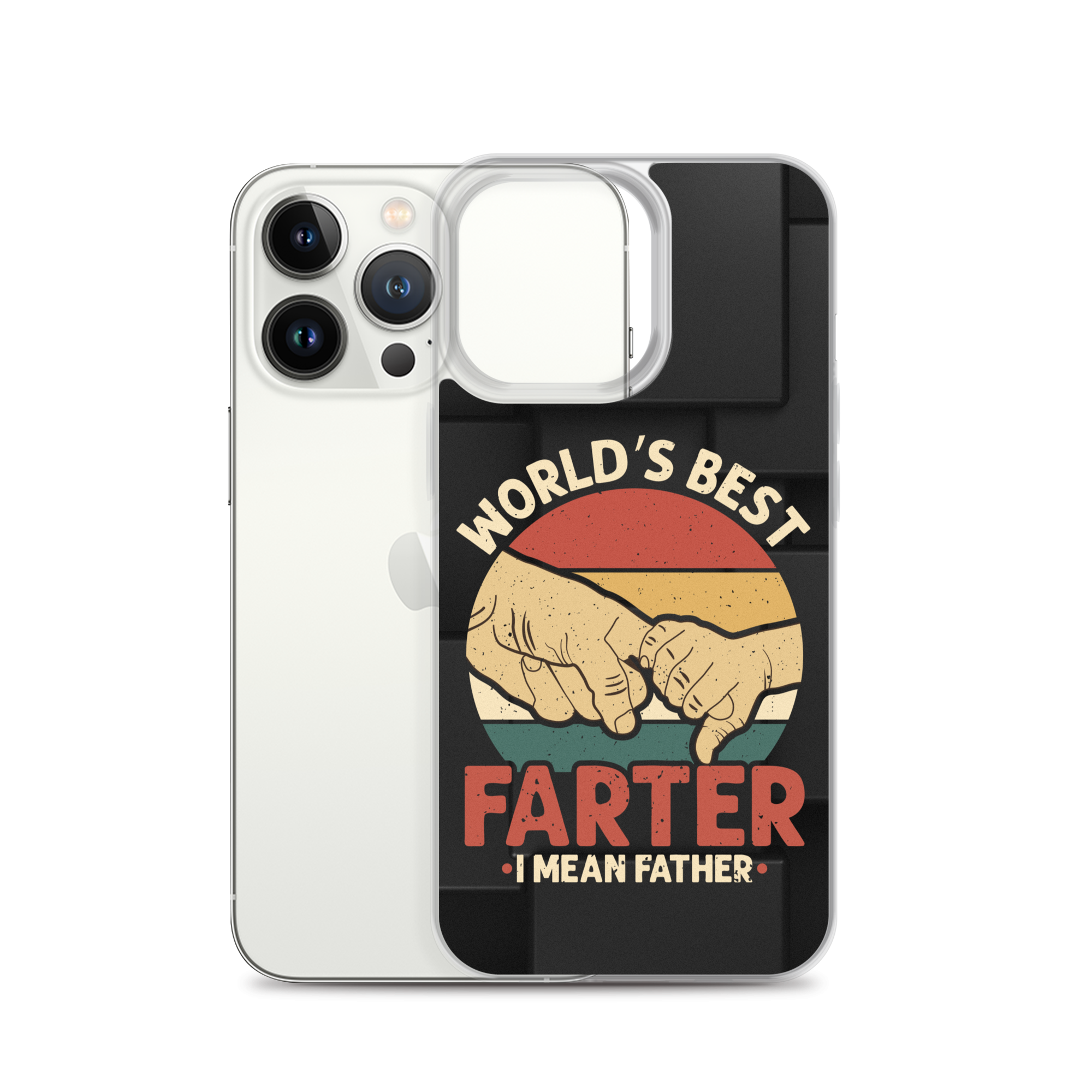 World's Best Fart I Mean Father Clear Case for iPhone®