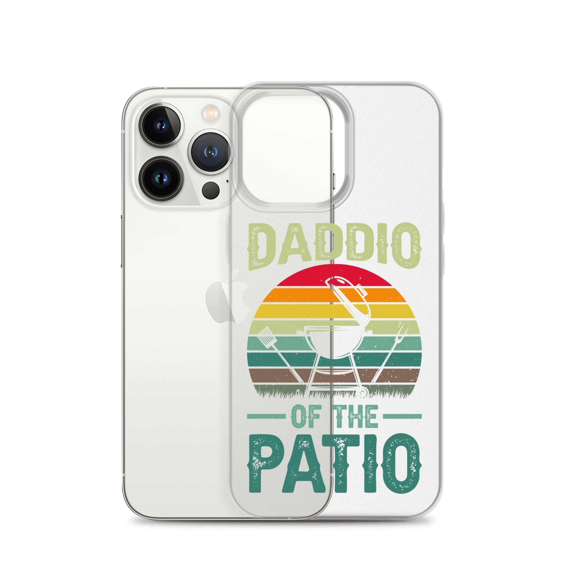 Daddio Of The Patio Clear Case for iPhone®