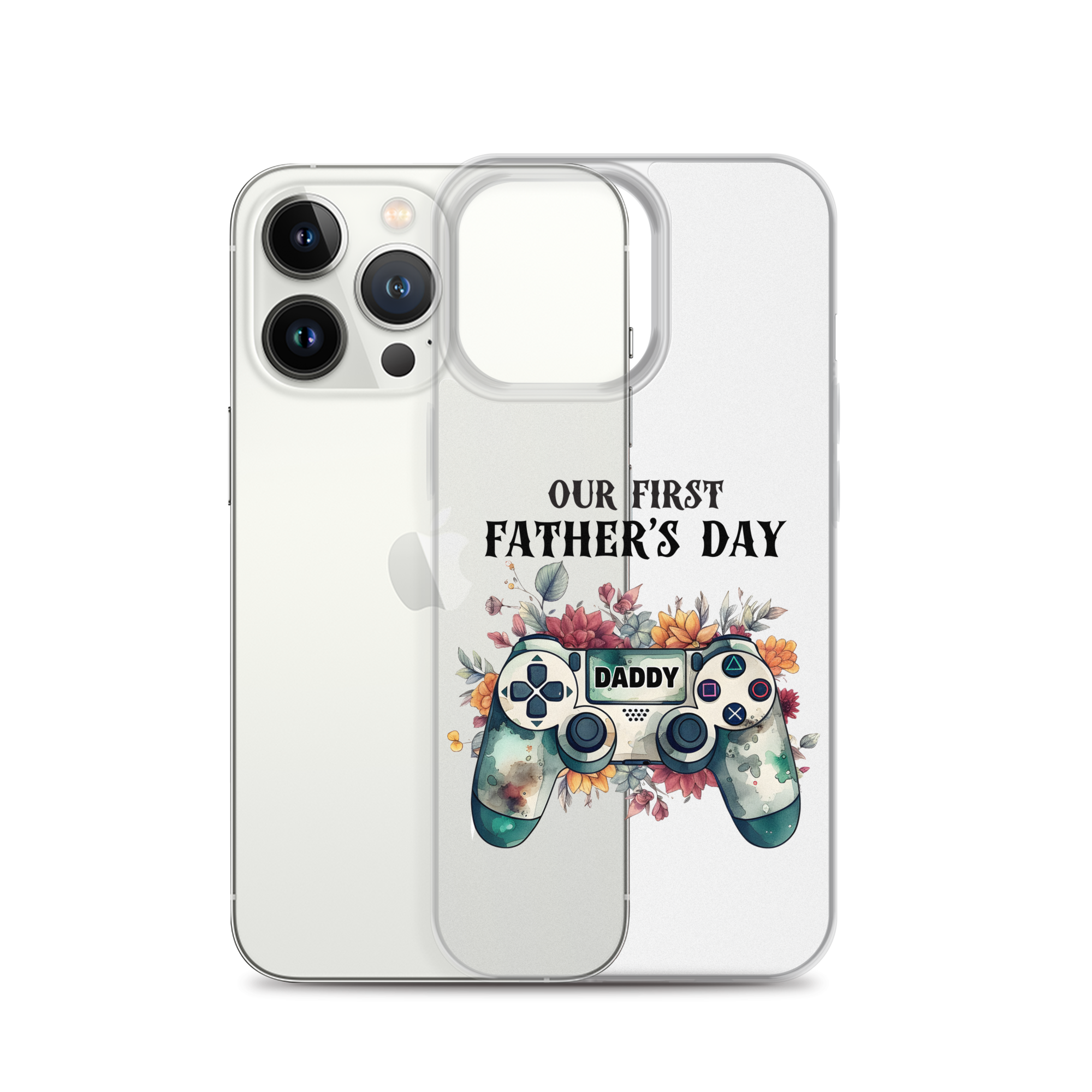 Our First Father's day Clear Case for iPhone®