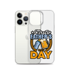 Father's First Day Clear Case for iPhone®