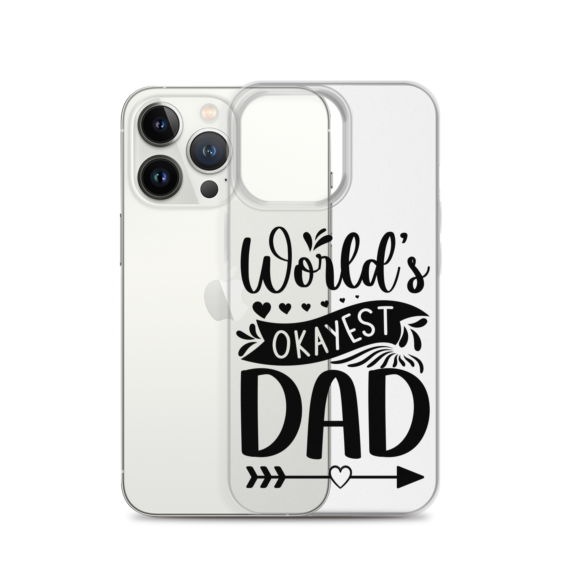 Original And The Best Daddy Establish 2024 Clear Case for iPhone®