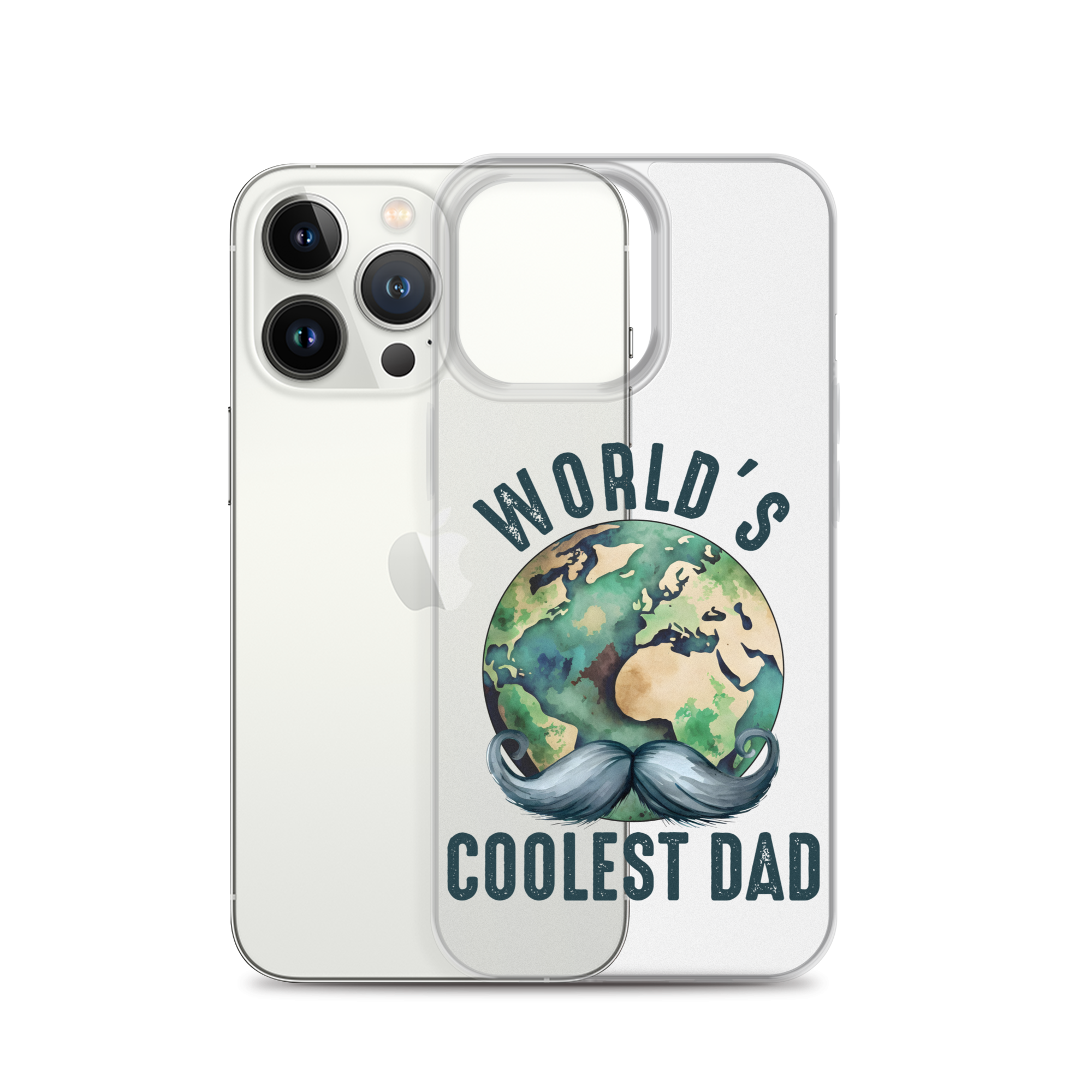 World's Coolest Dad Clear Case for iPhone®