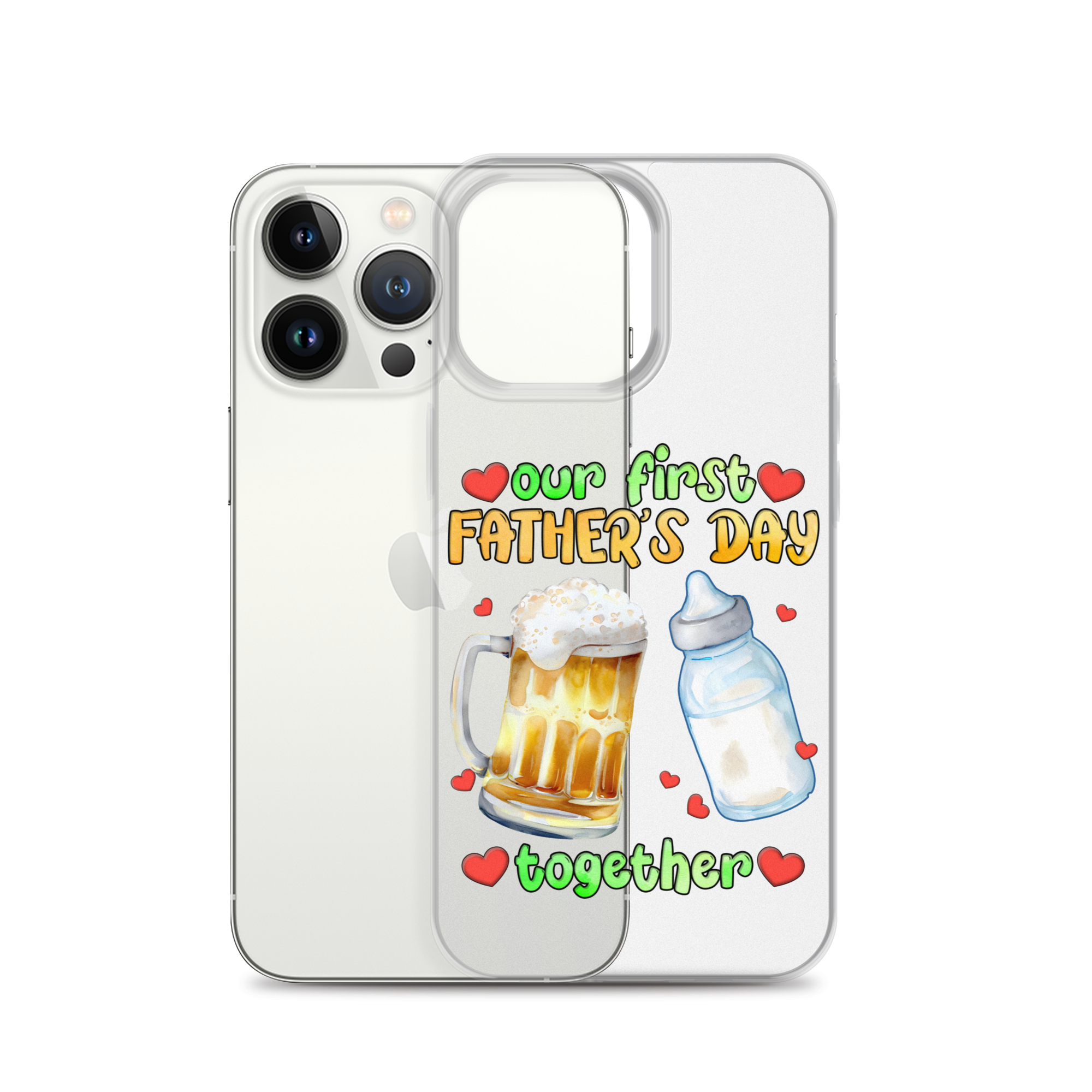 Our First Father's Day Together Clear Case for iPhone®